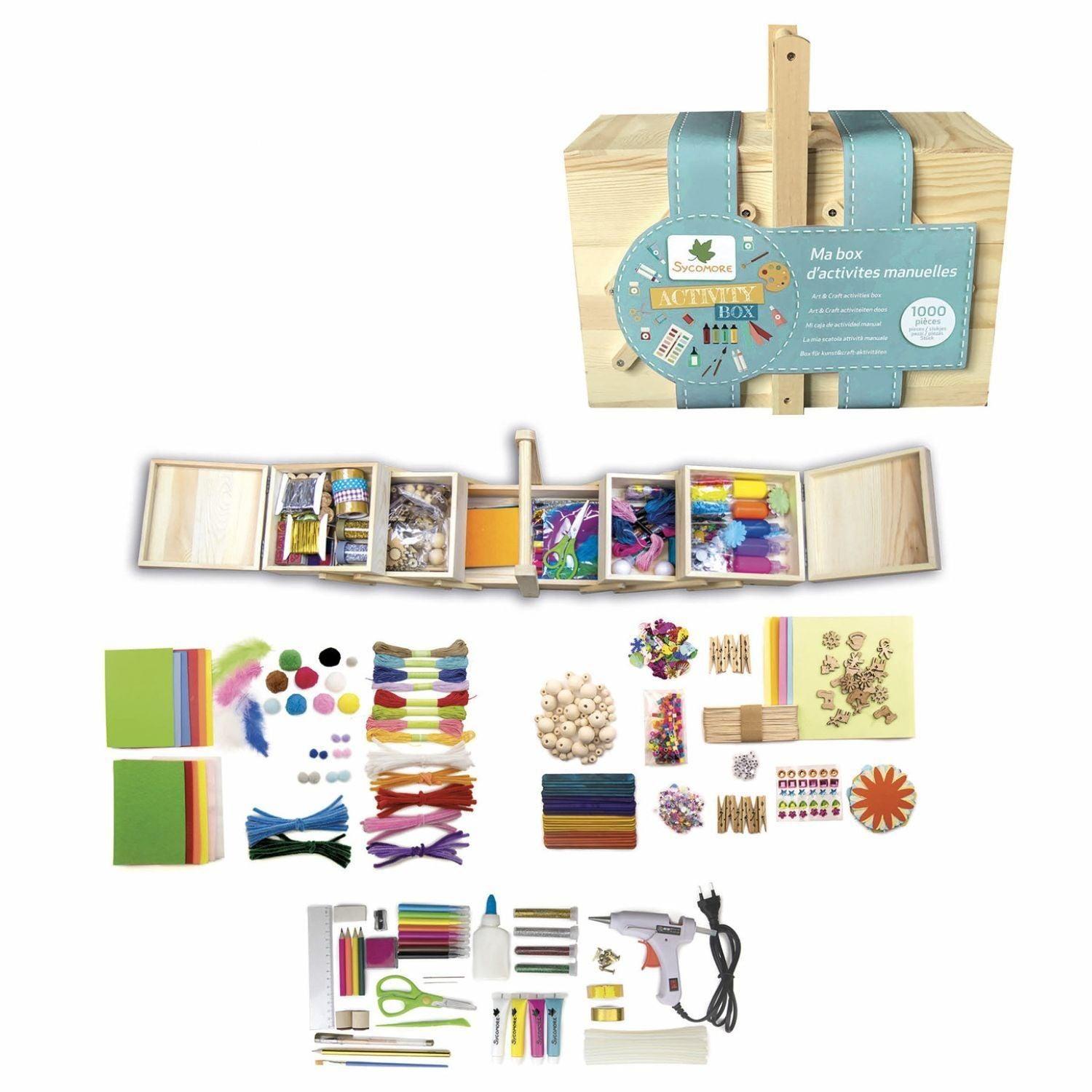 Gran Caja de Manualidades - 1000 piezas-2