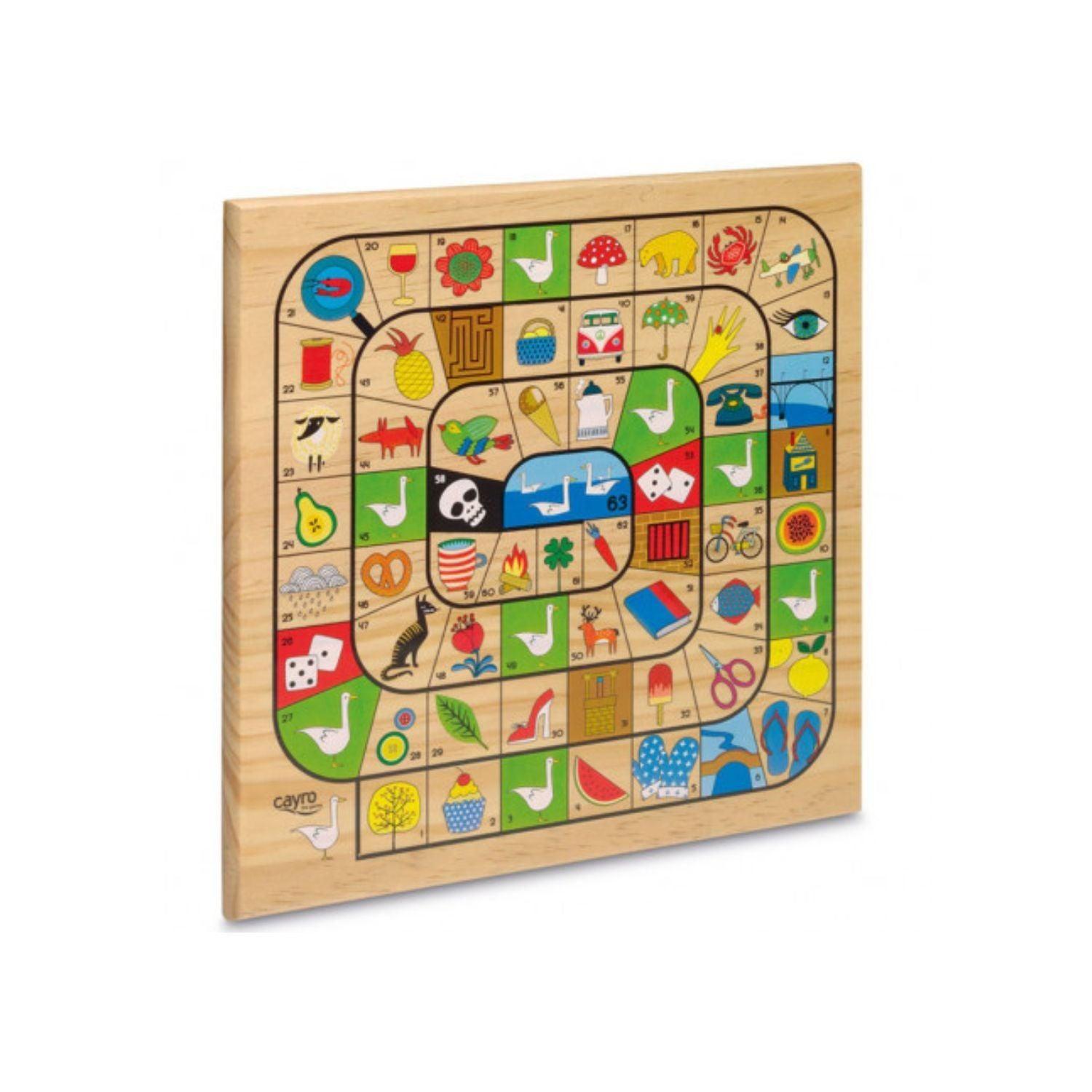 Juego Ludo-oca de Madera-2