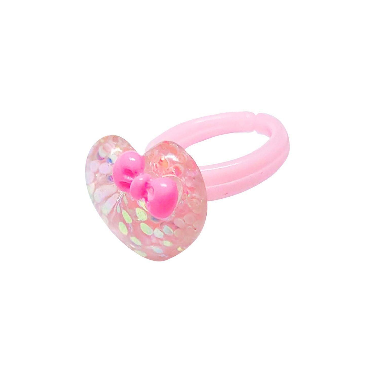 Set de Anillo y Stickers para Uñas - Corazones-3