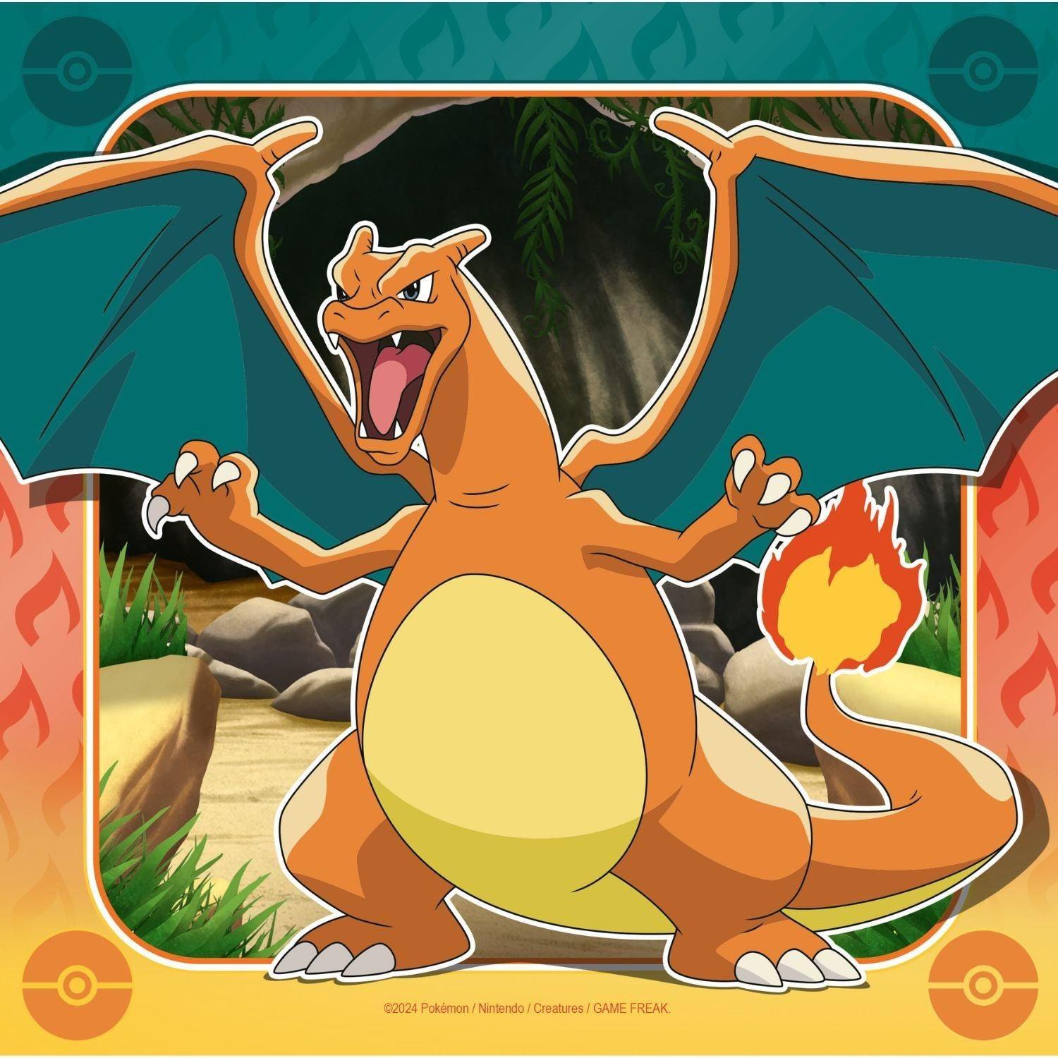 Puzzle Pokémon 3x49 Piezas-3