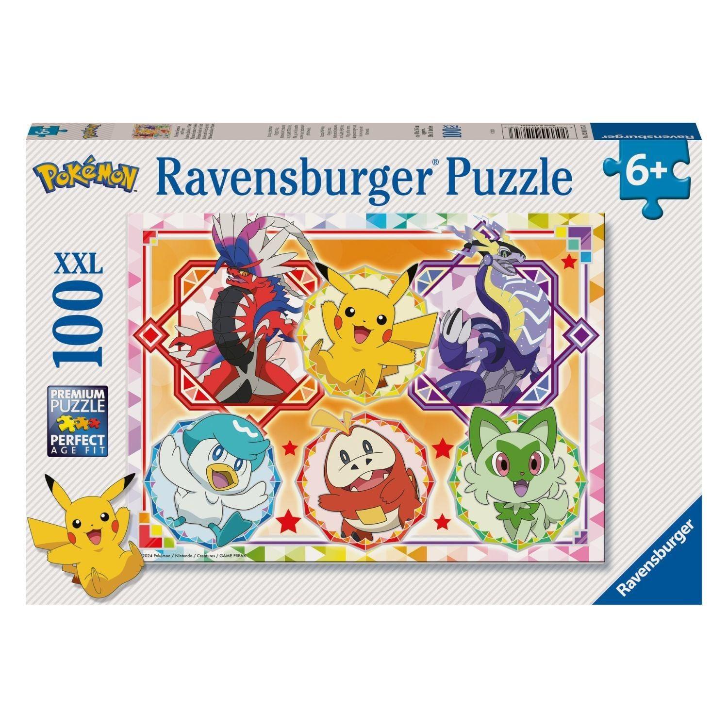 Puzzle Pokémon XXL 100 piezas-0