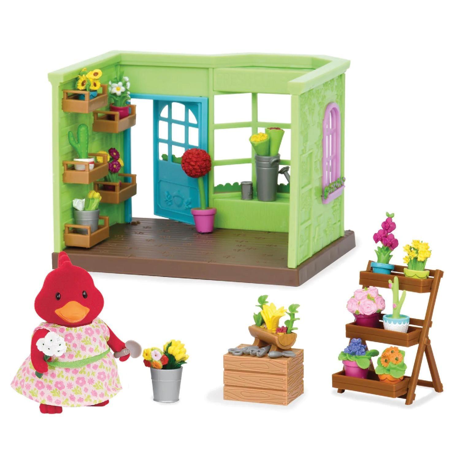 Playset Tienda de Flores Li'L Petals-2