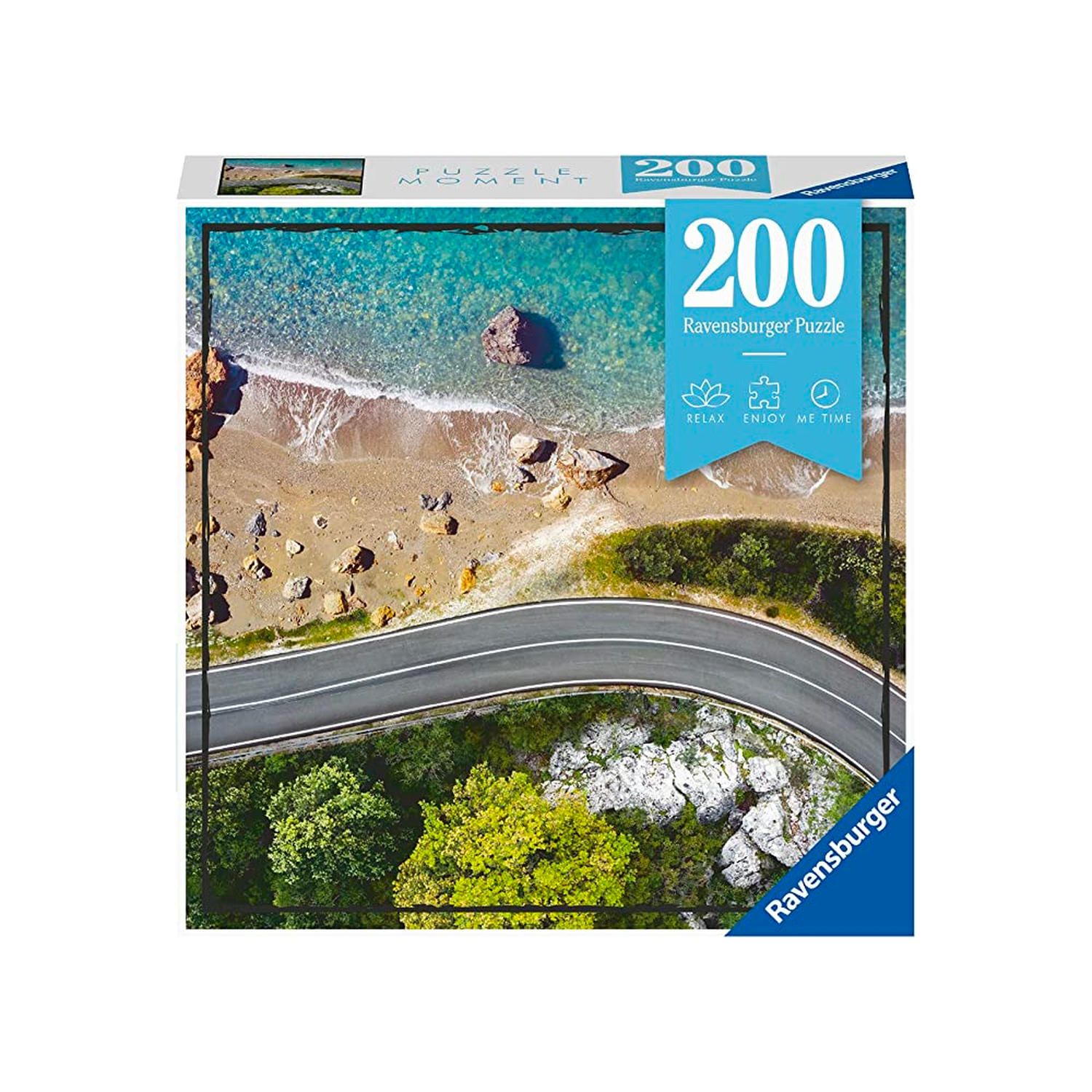 Puzzle Carretera de playa - 200 piezas-0