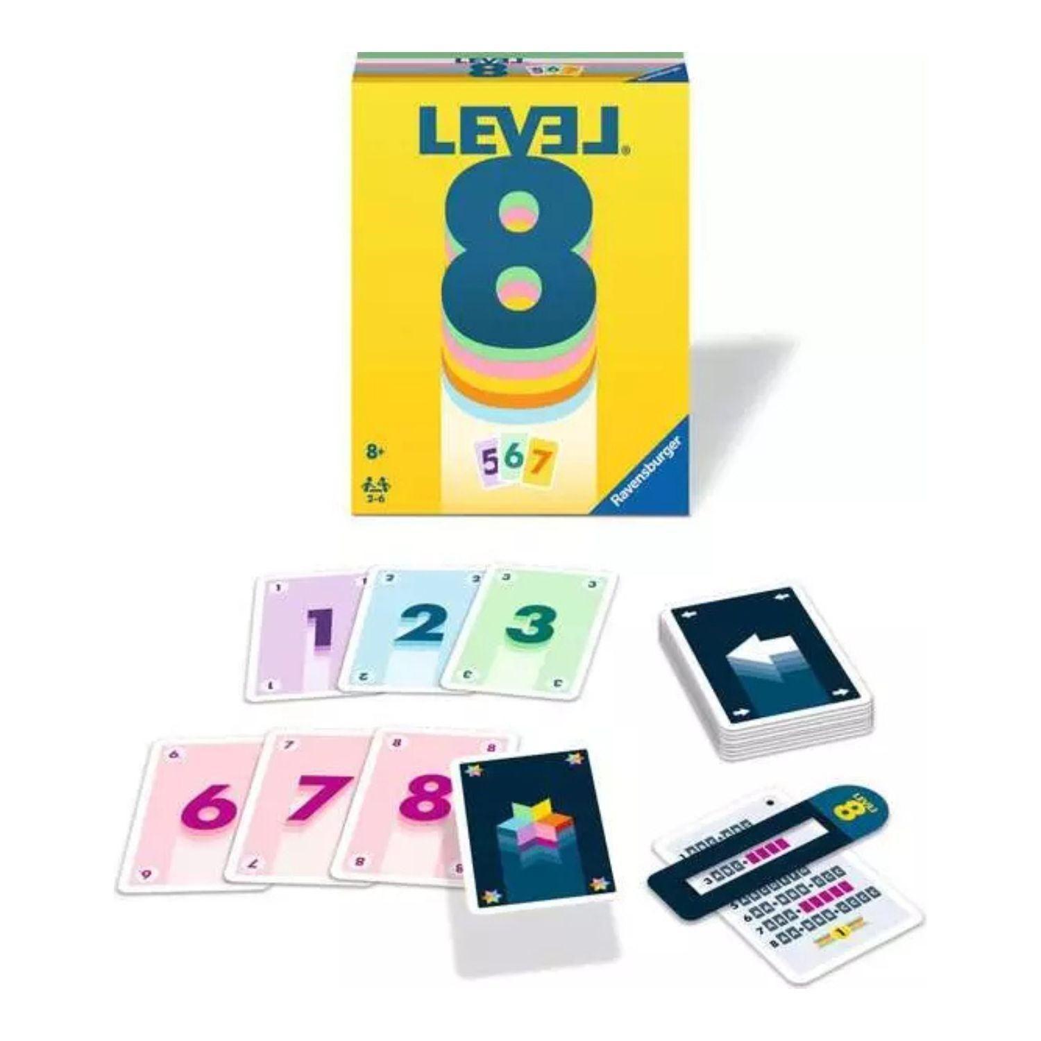 Juego de Cartas Level 8-1
