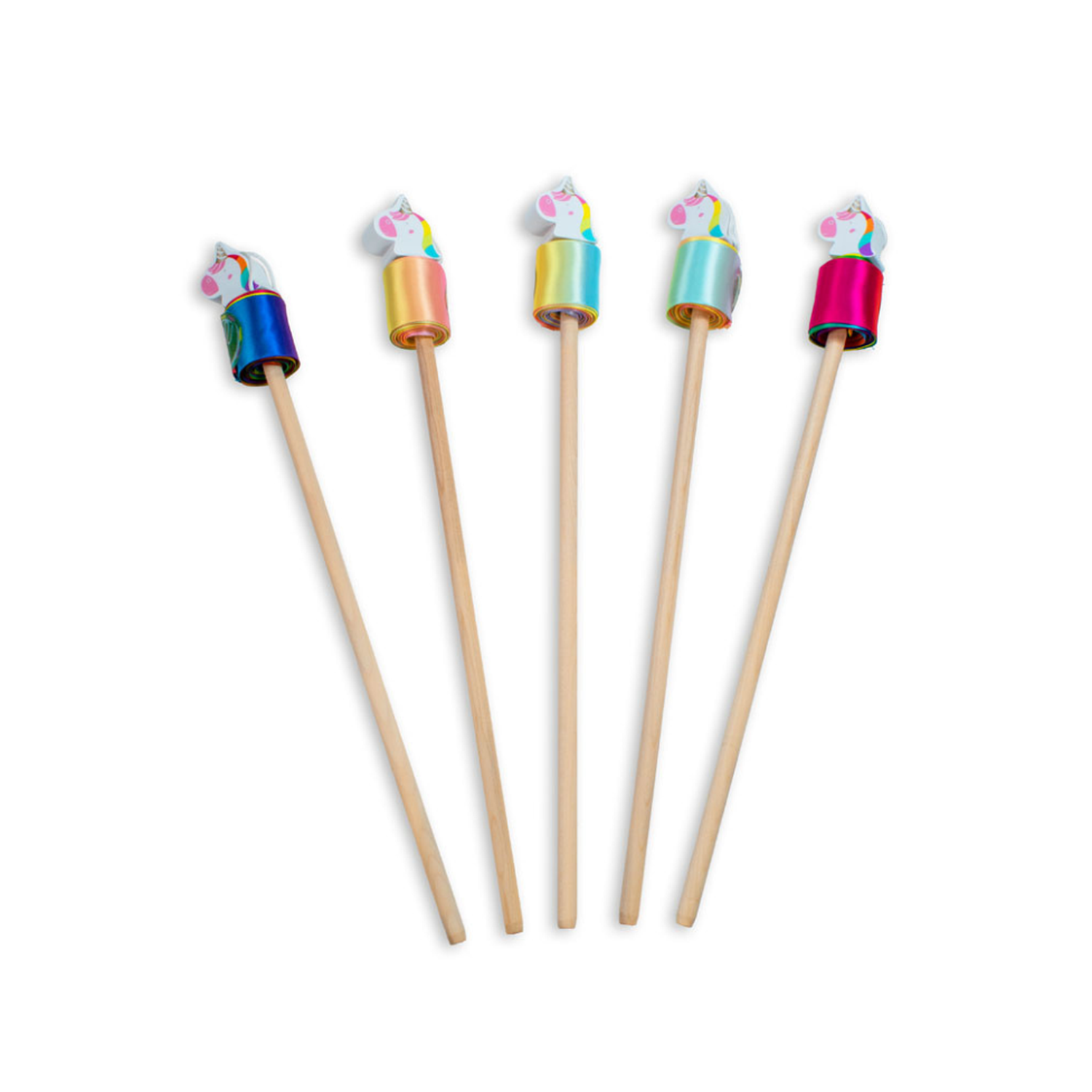 Varita Mágica Unicornio con Cinta Multicolor-1