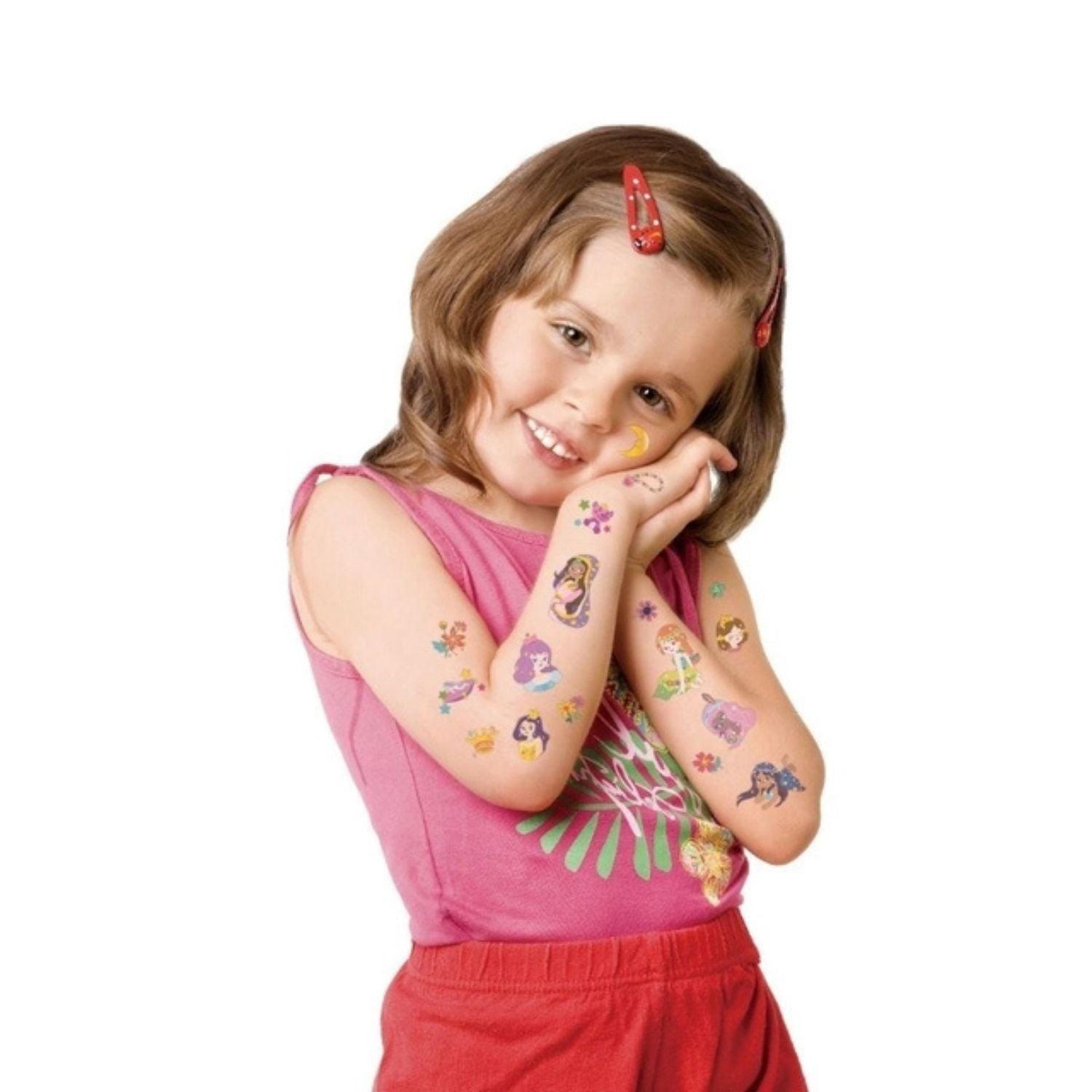 Set de Tatuajes Temporales - Princesas-2