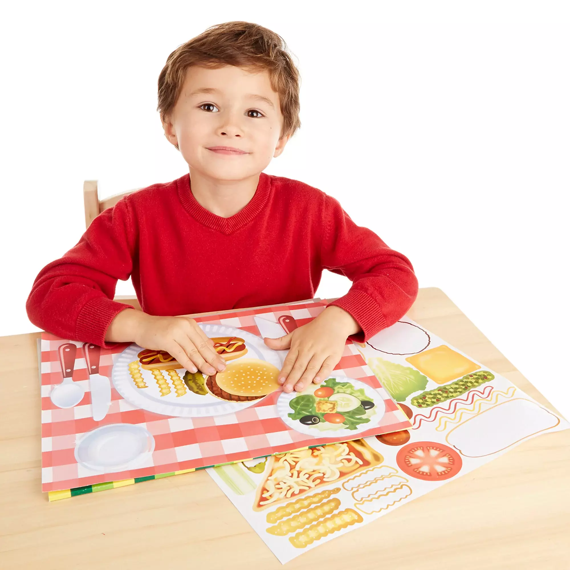 Pad stickers - Comidas 200 stickers y 15 escenas-4