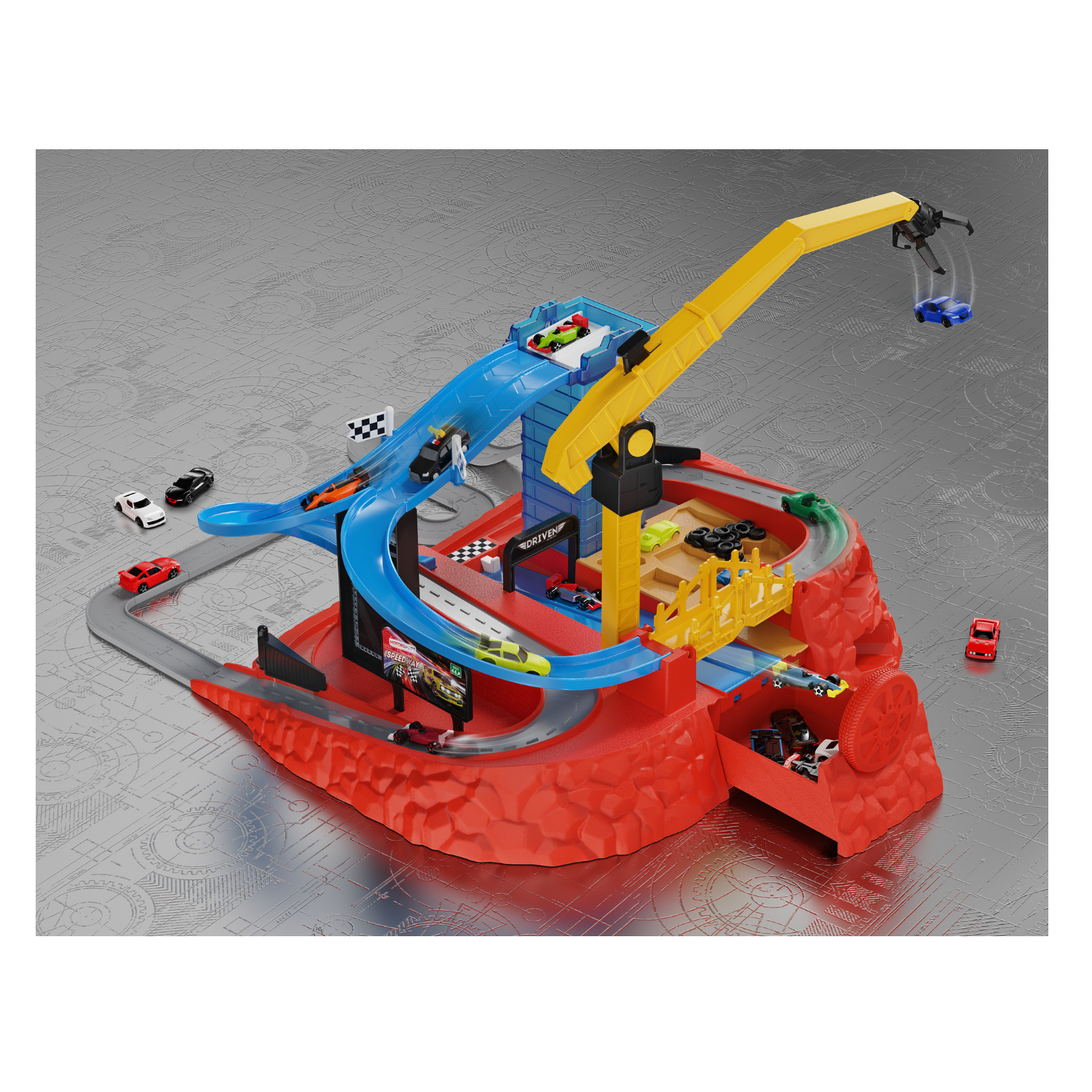 Pista de carrera urbana con garra – Pocket Series-2