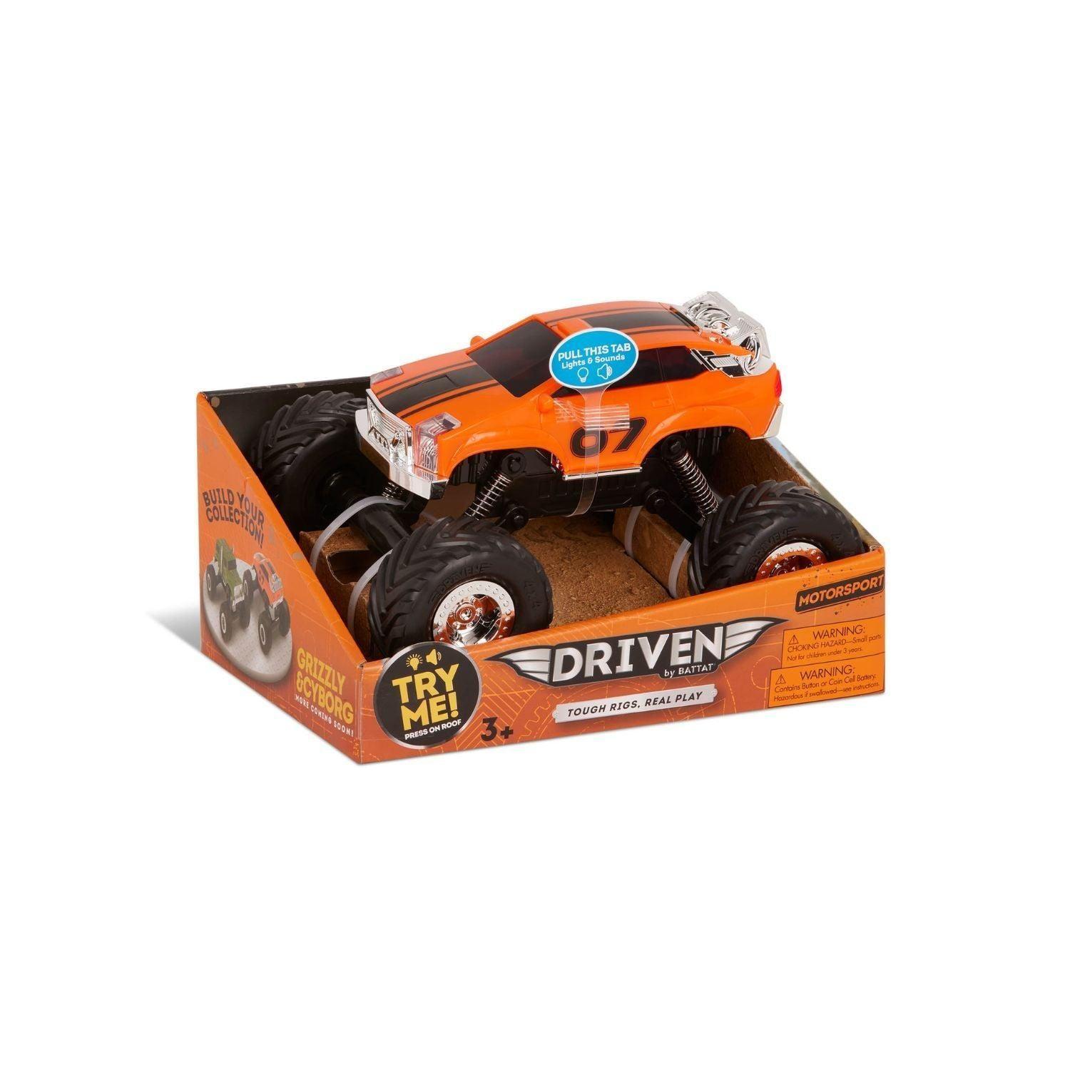Monster Truck Cyborg a fricción realista-1