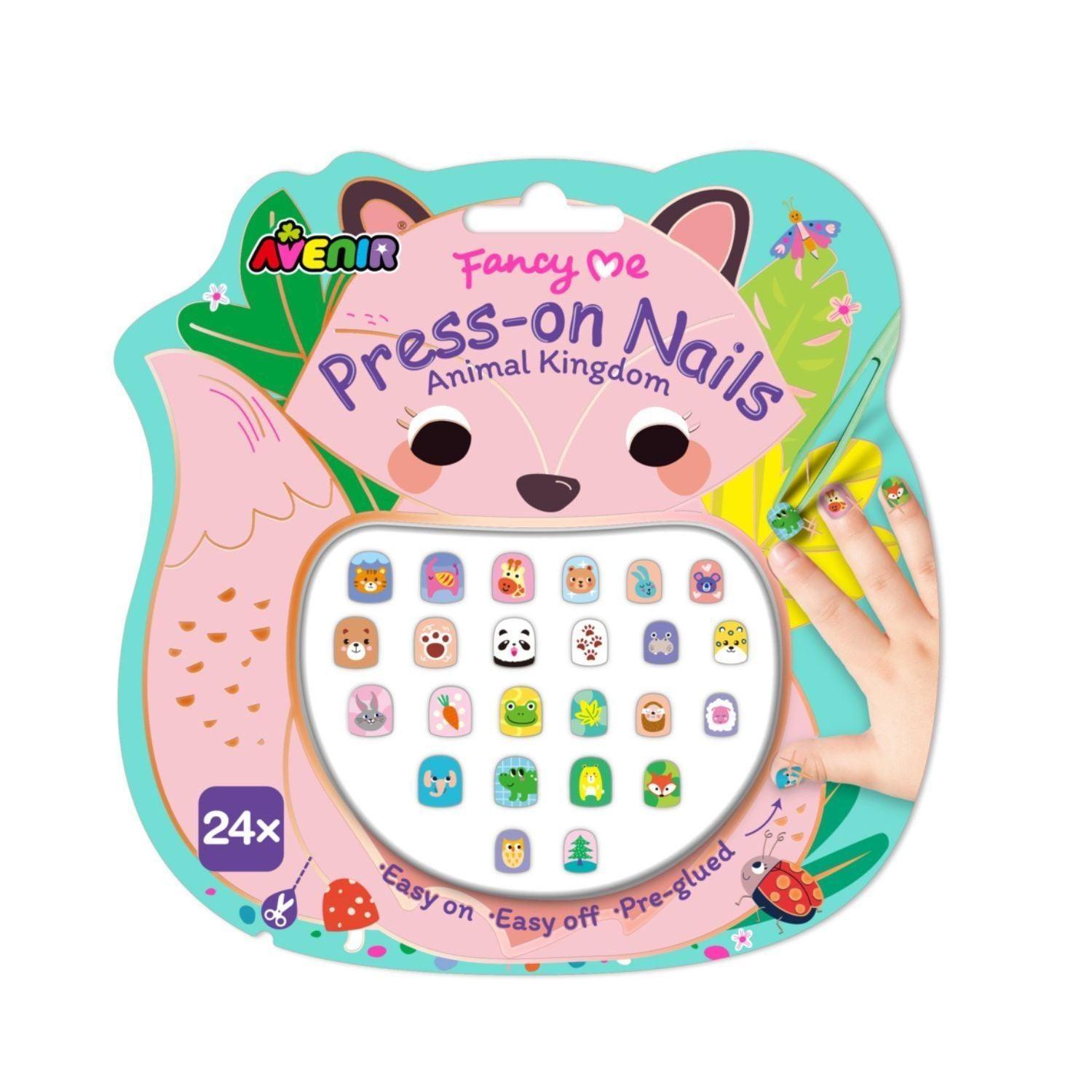 Set de Uñas Postizas Press-On - Reino Animal-0