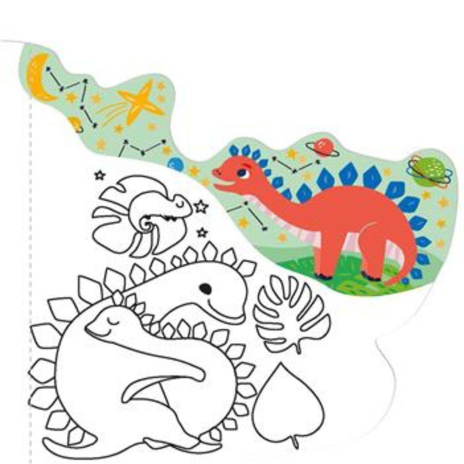 Libro de Pintura Mágica - Dinosaurios-4