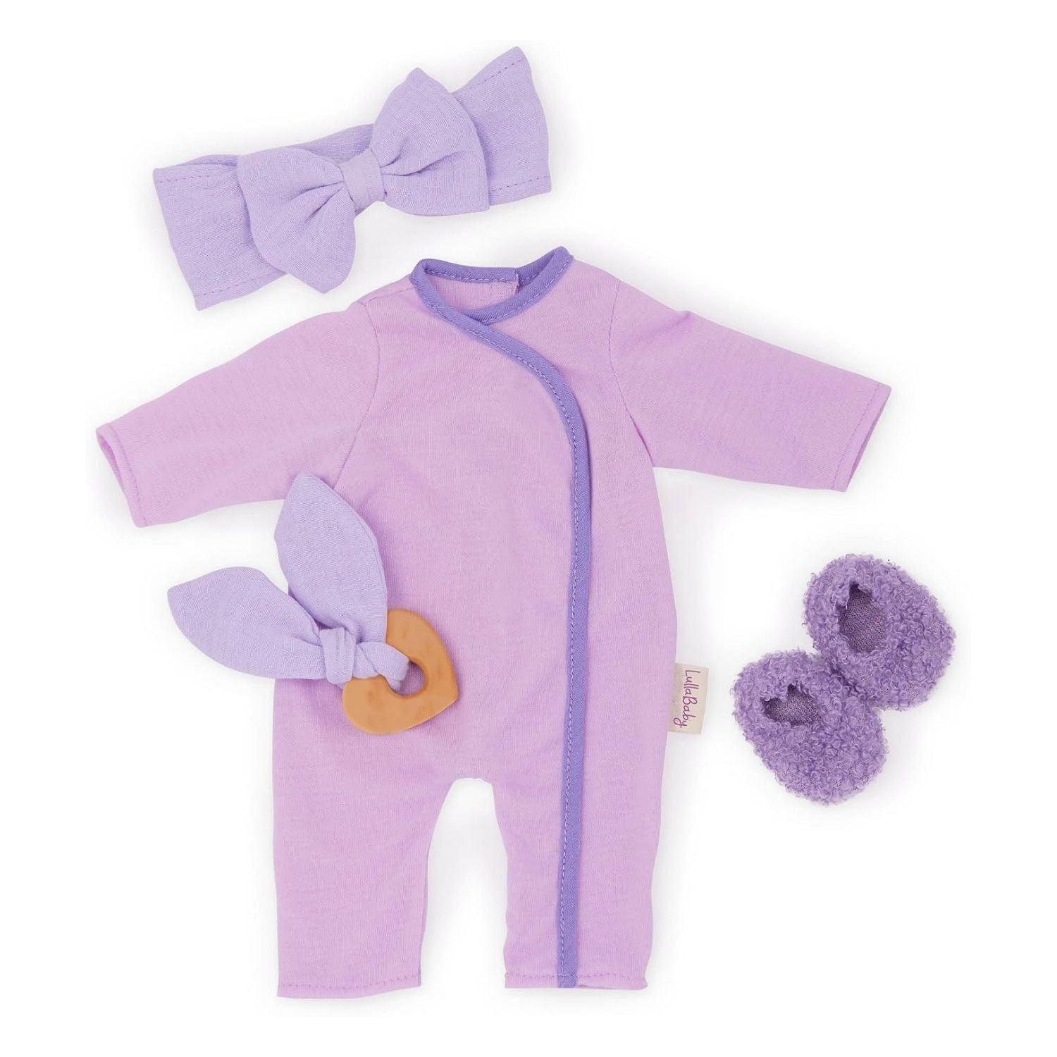 Tenida Muñeca Lullababy - Pijama Lila-0