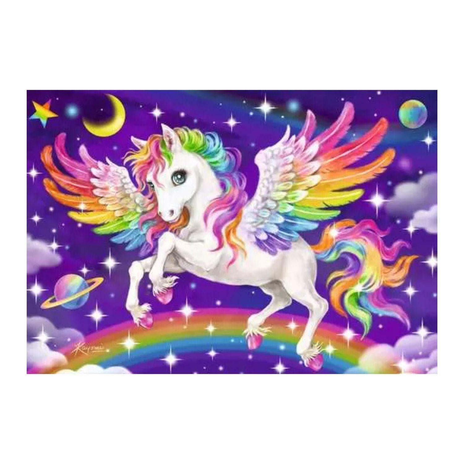 Puzzle Unicornio y Pegaso – 2x24 piezas-2