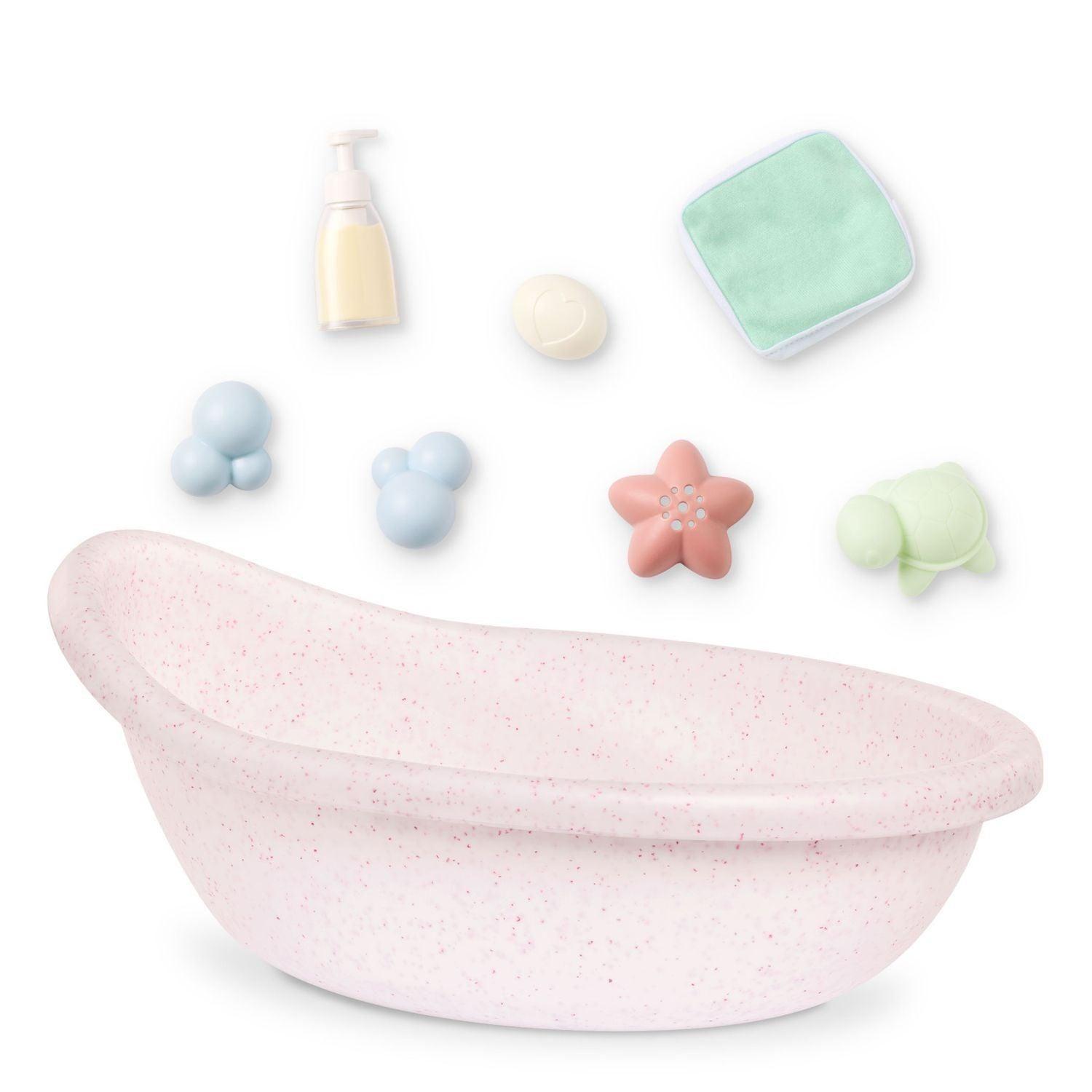 Set de Tina de Baño para Muñecas LullaBaby-3
