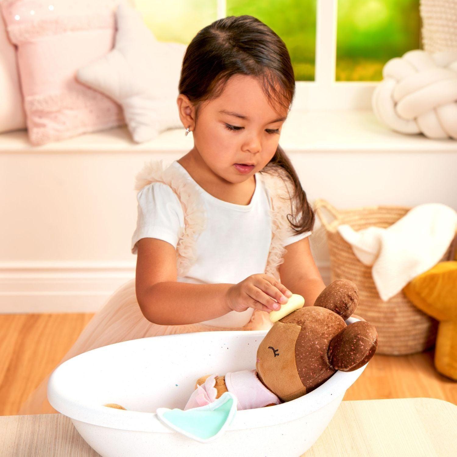 Set de Tina de Baño para Muñecas LullaBaby-4