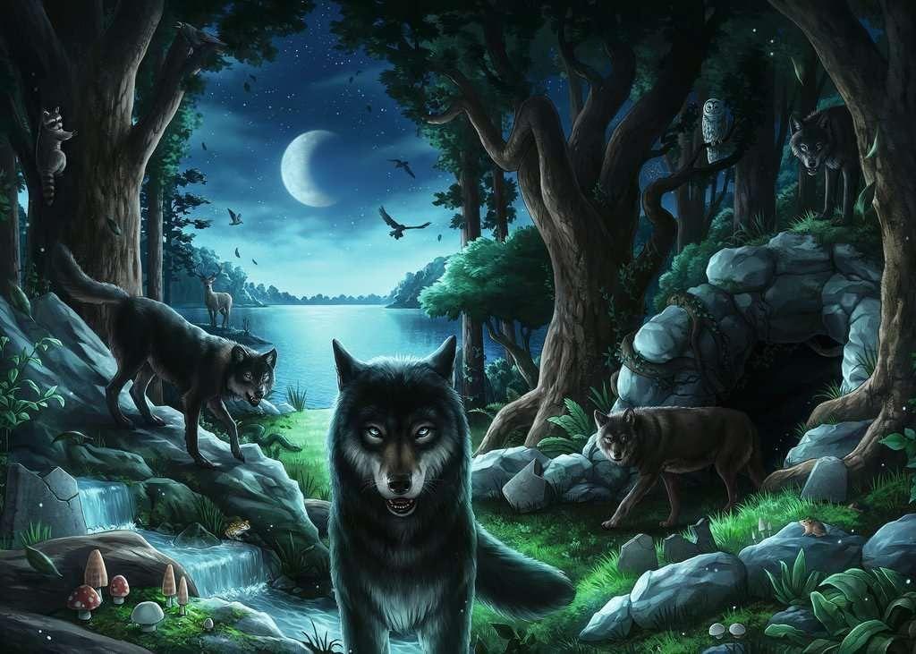 Puzzle Escape - La maldición de los lobos-1