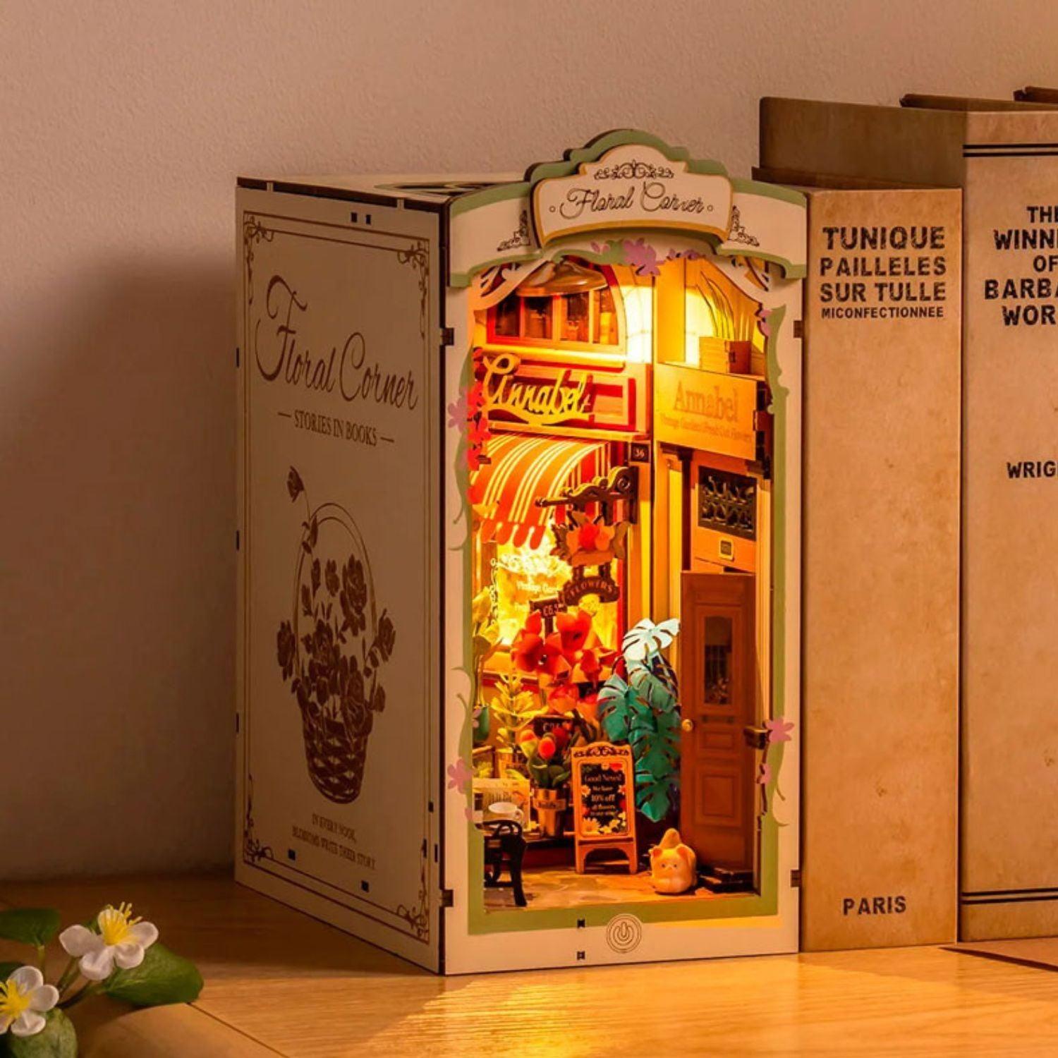 Kit Para Armar Sujetalibros En Miniatura - Rincon Floral-1