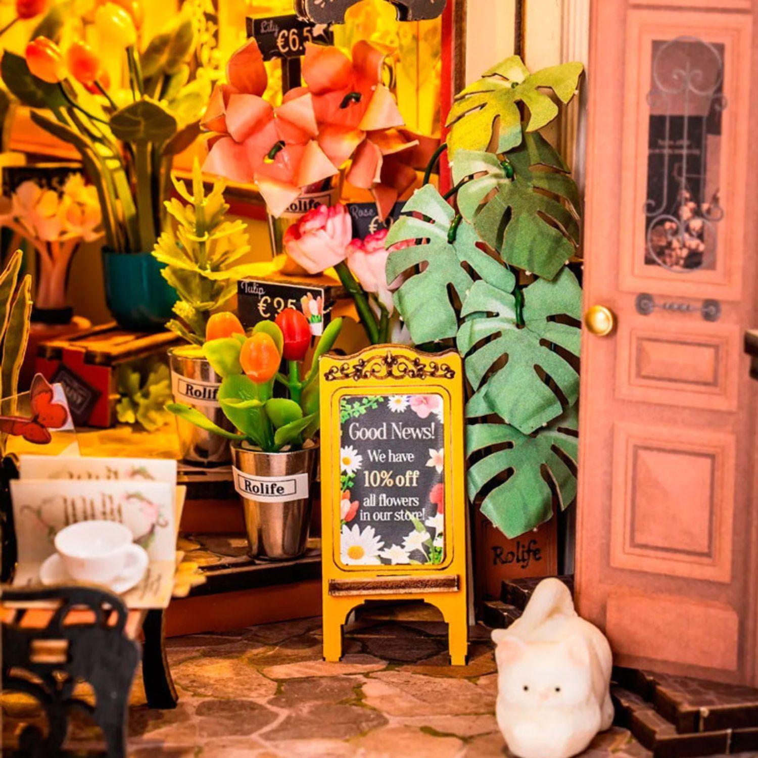 Kit Para Armar Sujetalibros En Miniatura - Rincon Floral-3