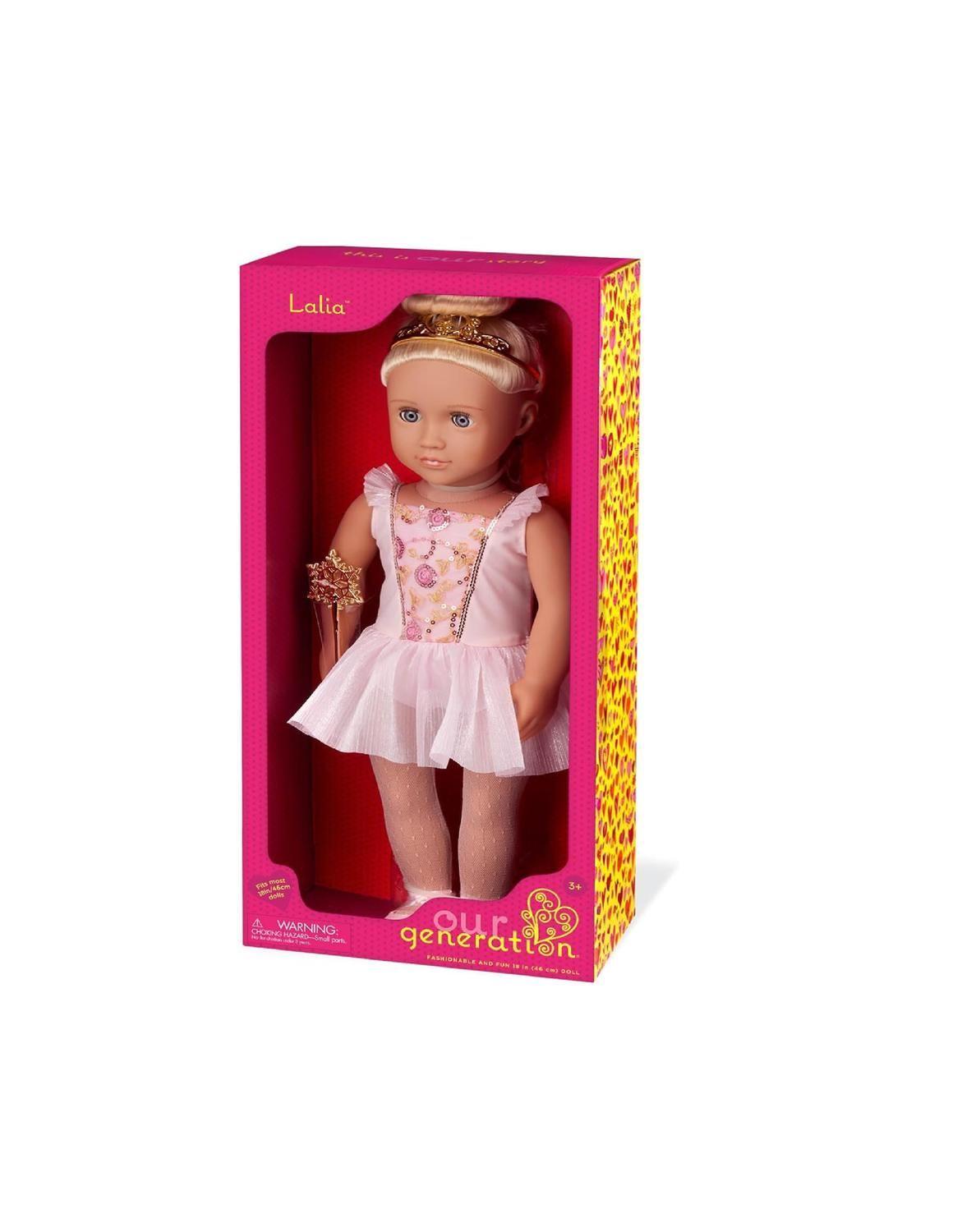 Muñeca Lalia con vestido de hada y varita-2