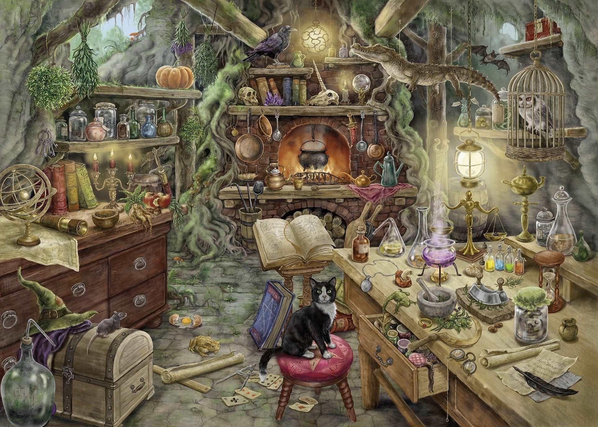 Puzzle Escape - La cocina de las brujas-1