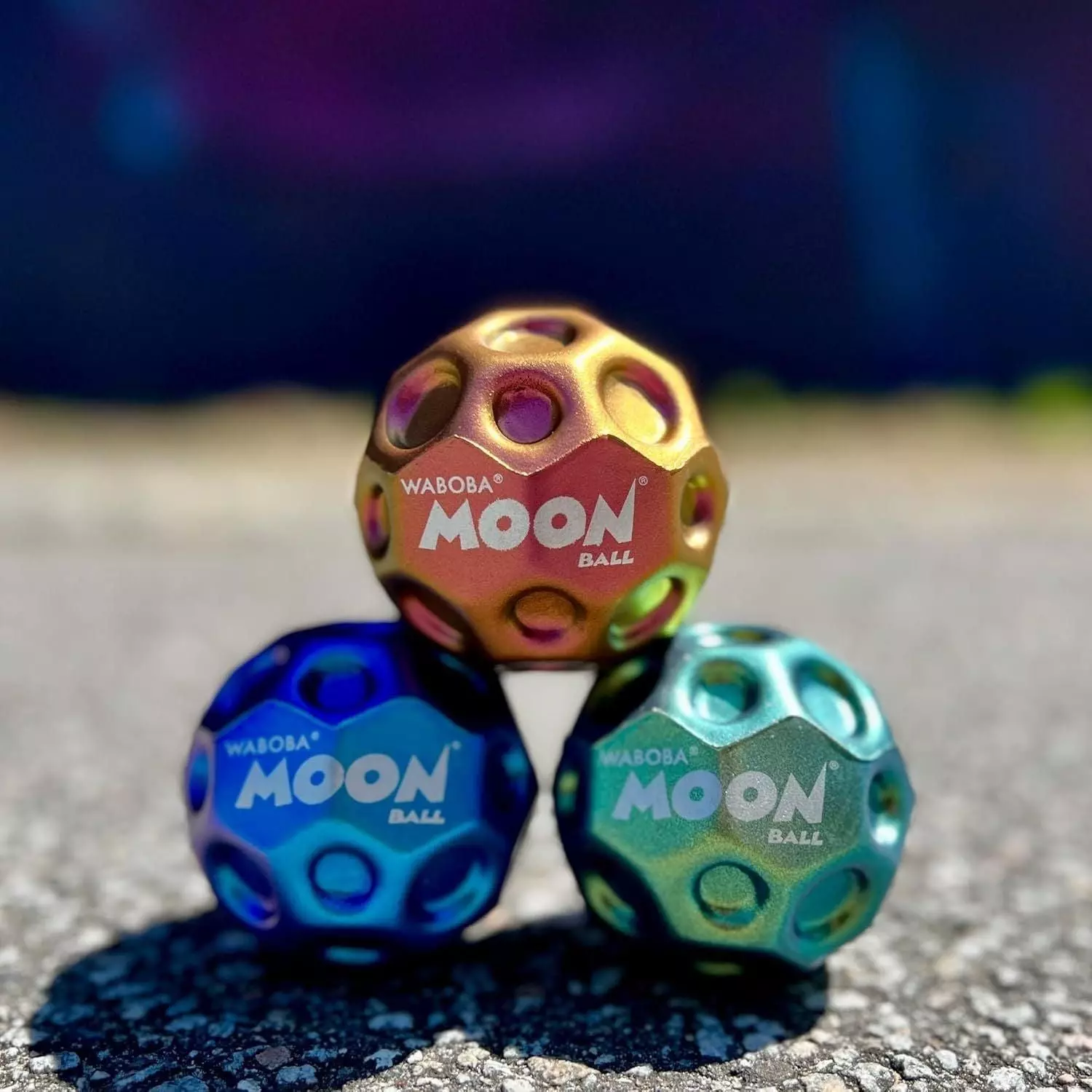 Pelota Moonball Metallic Waboba-2