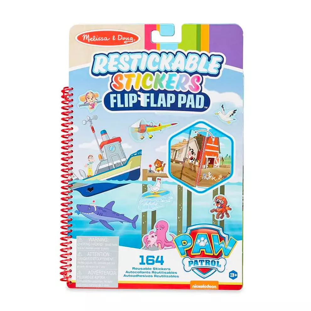 Pad stickers reutilizables Paw Patrol - Bahía de aventuras-0