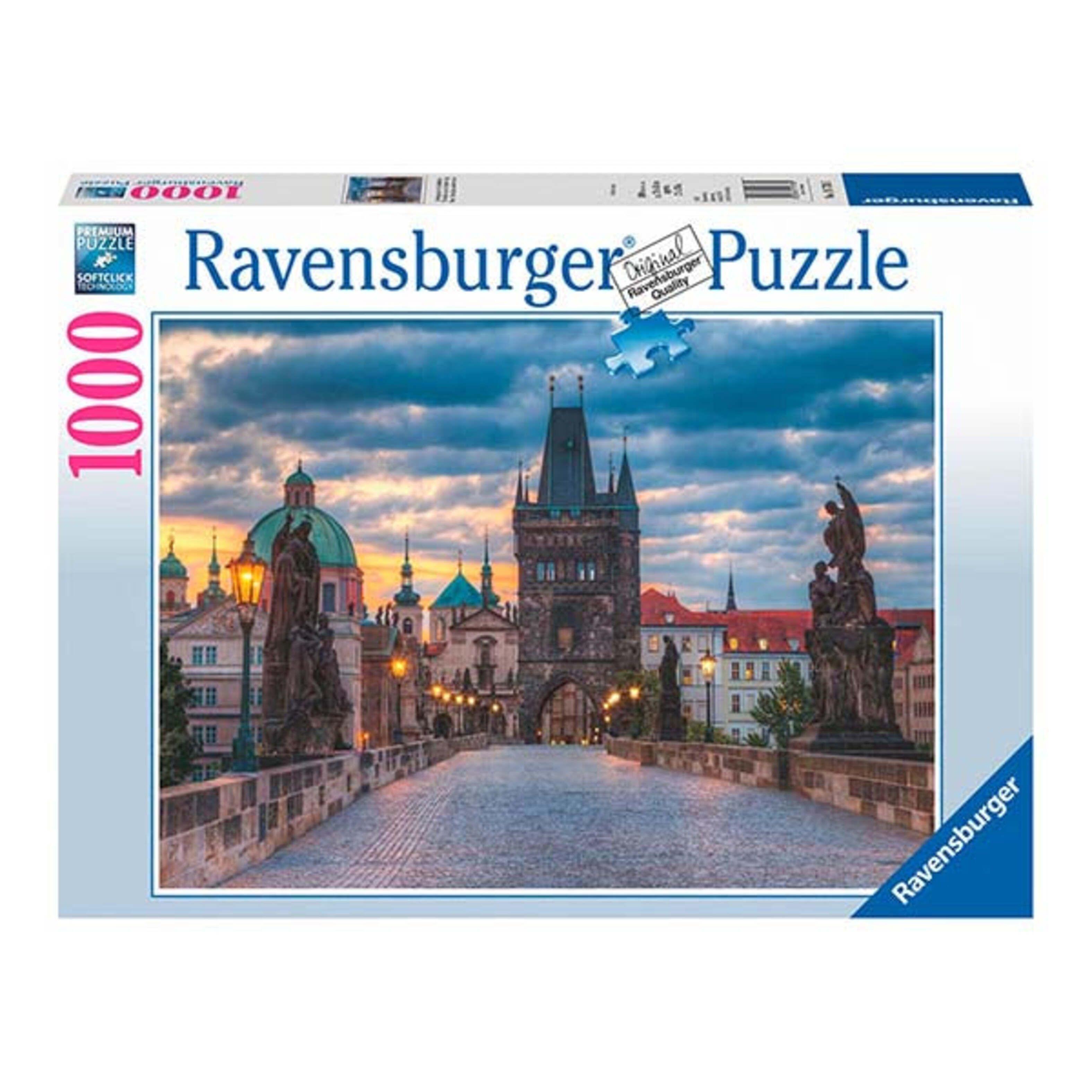 Puzzle Puente San Carlos, Praga - 1000 piezas-0