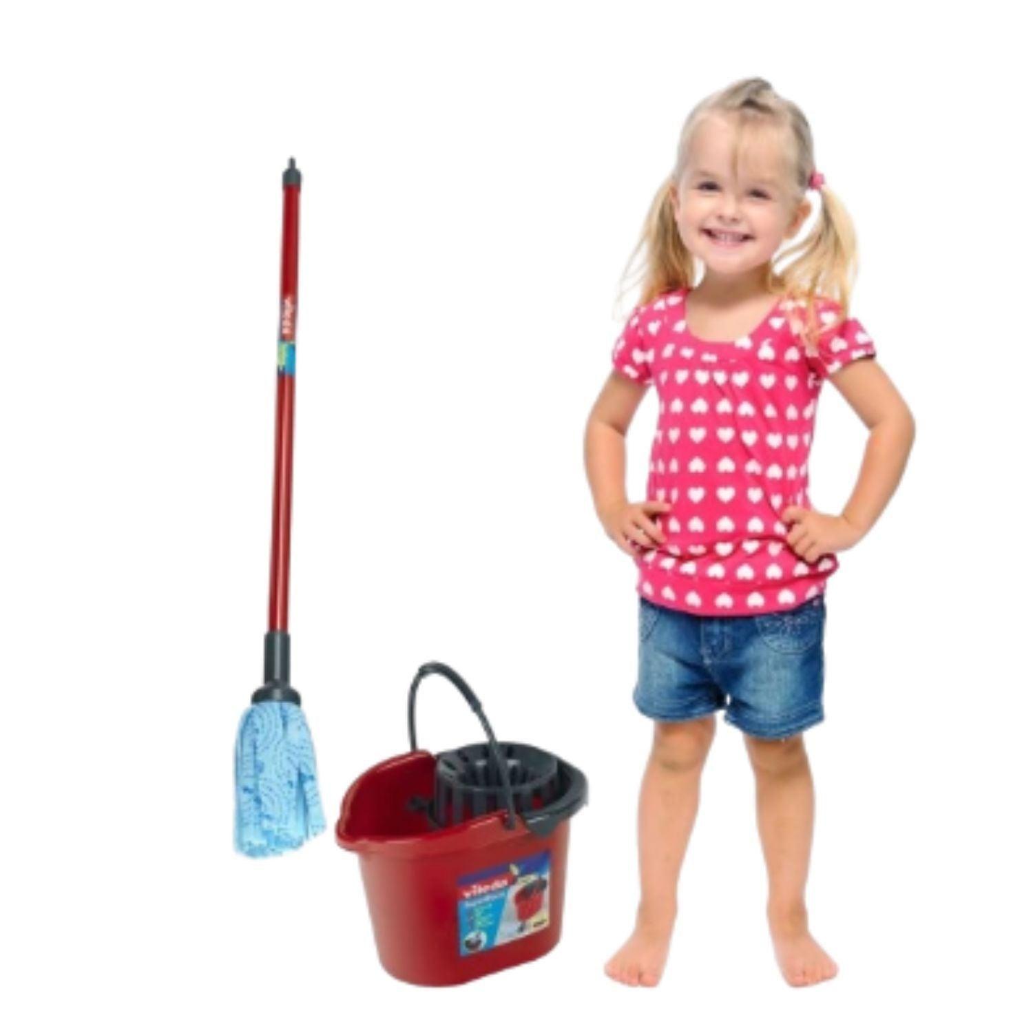 Set de Mopa y Balde Infantil Vileda-4
