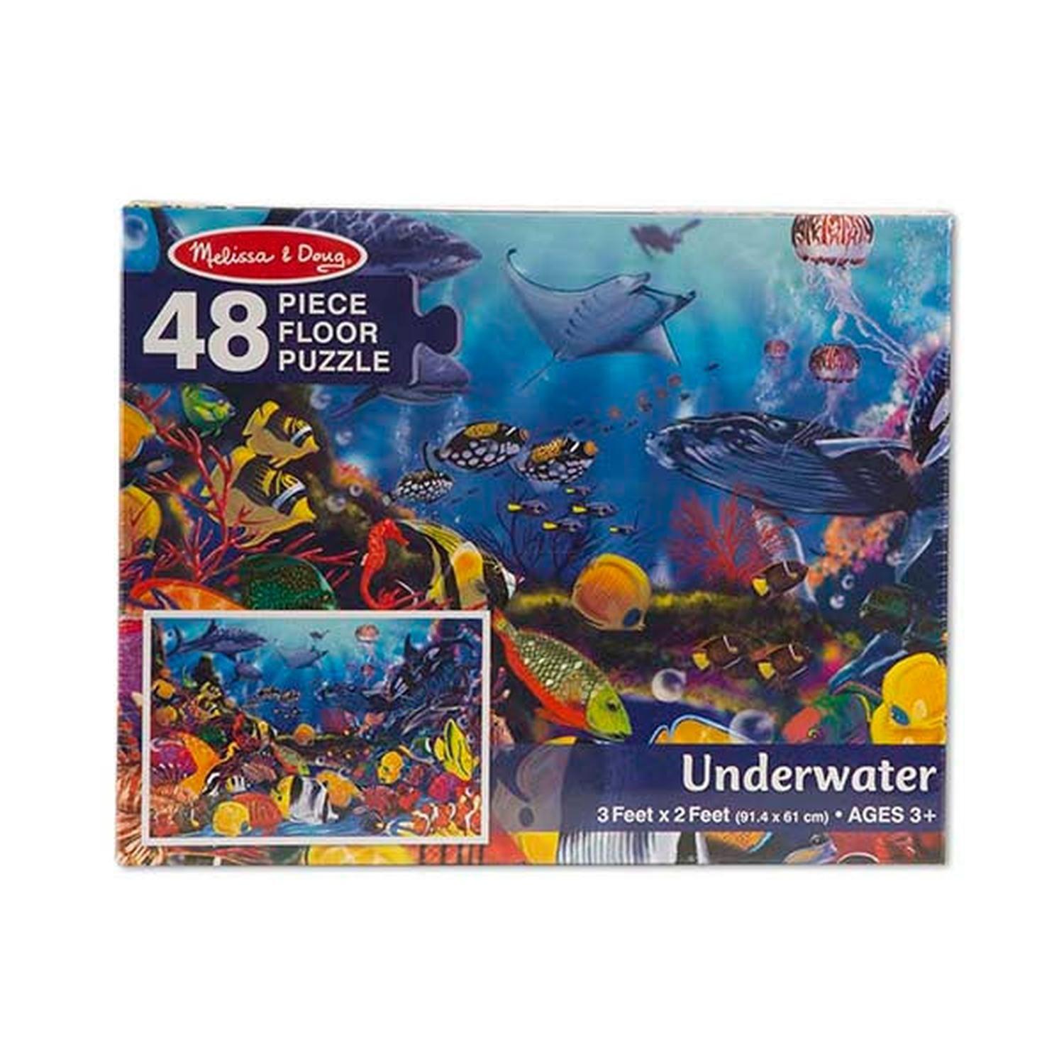 Puzzle Aguas submarinas - 48 piezas-0