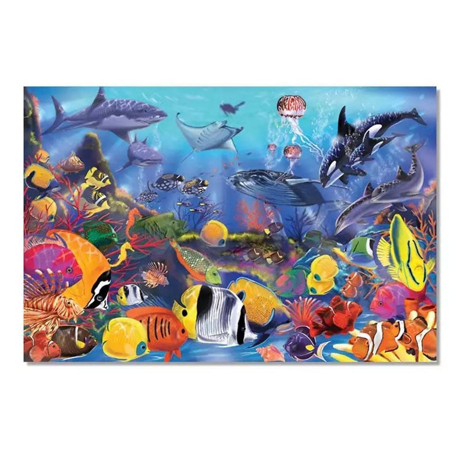 Puzzle Aguas submarinas - 48 piezas-1