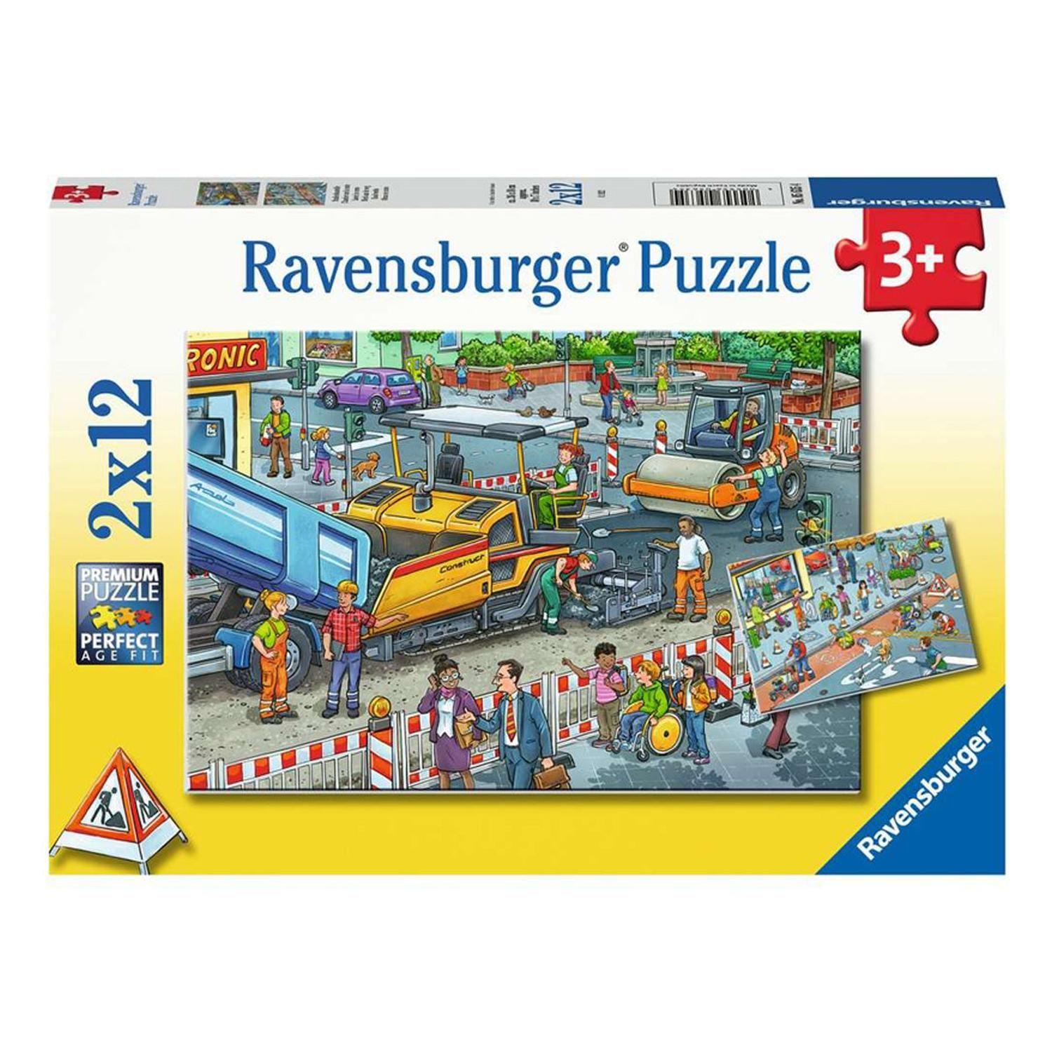 Puzzle Sitio de construcción - 2x12-0