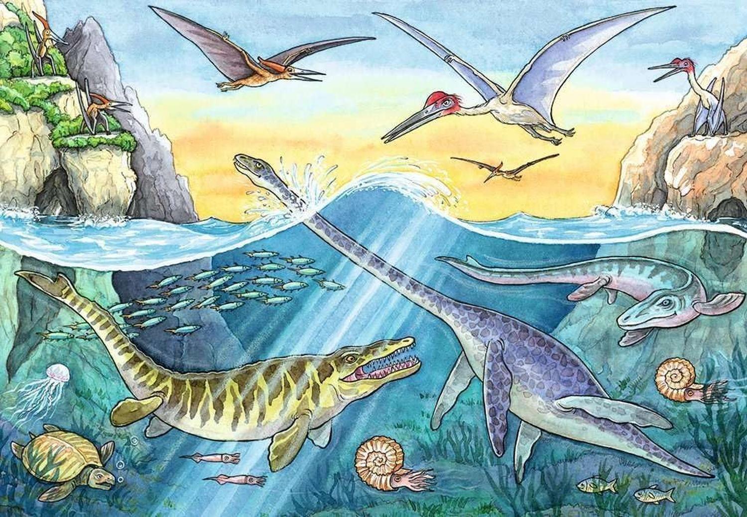 Puzzle Los dinosaurios - 2x24-3