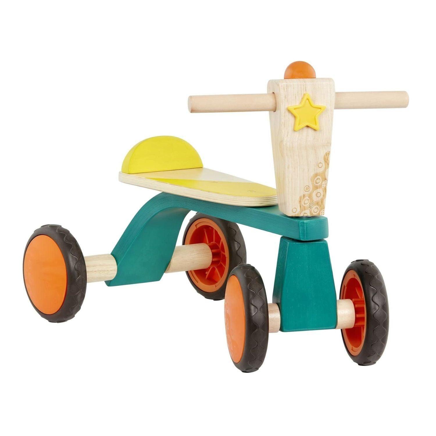Cuatriciclo De Madera - Correpasillos-2