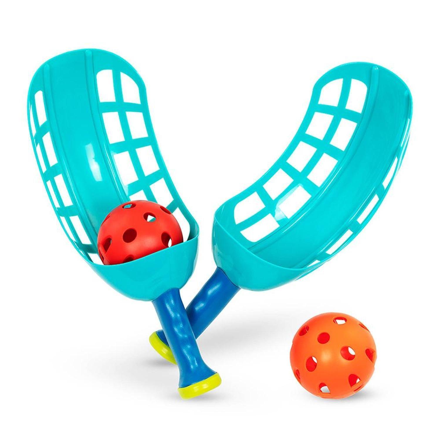 Juego de atrapar y lanzar pelotas-0