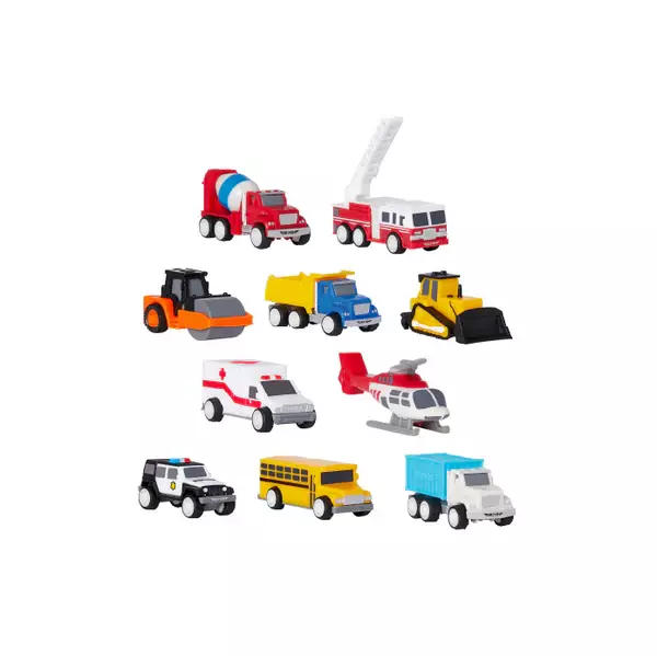 Set de autos pequeños 10 unidades - Modelo 1-1