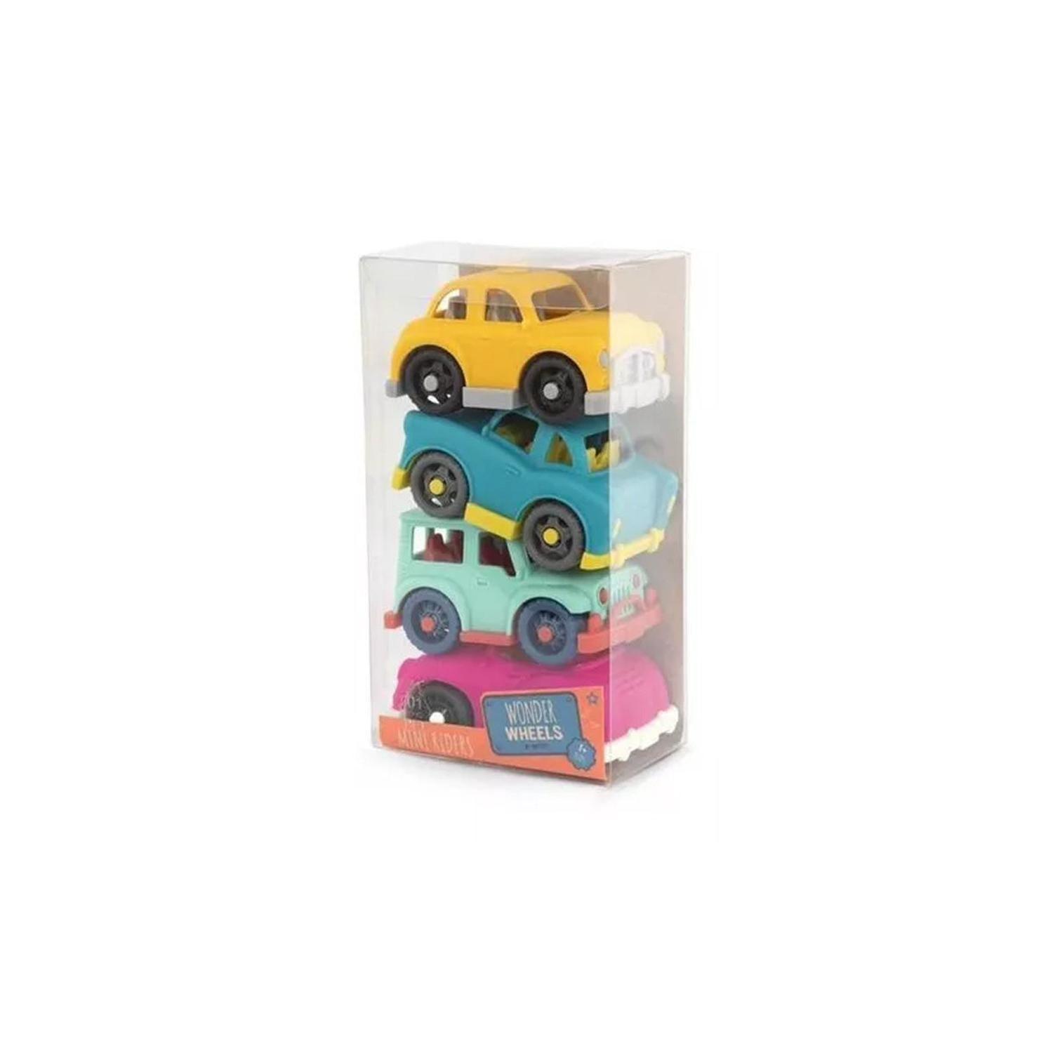 Set de mini autos de colores-1