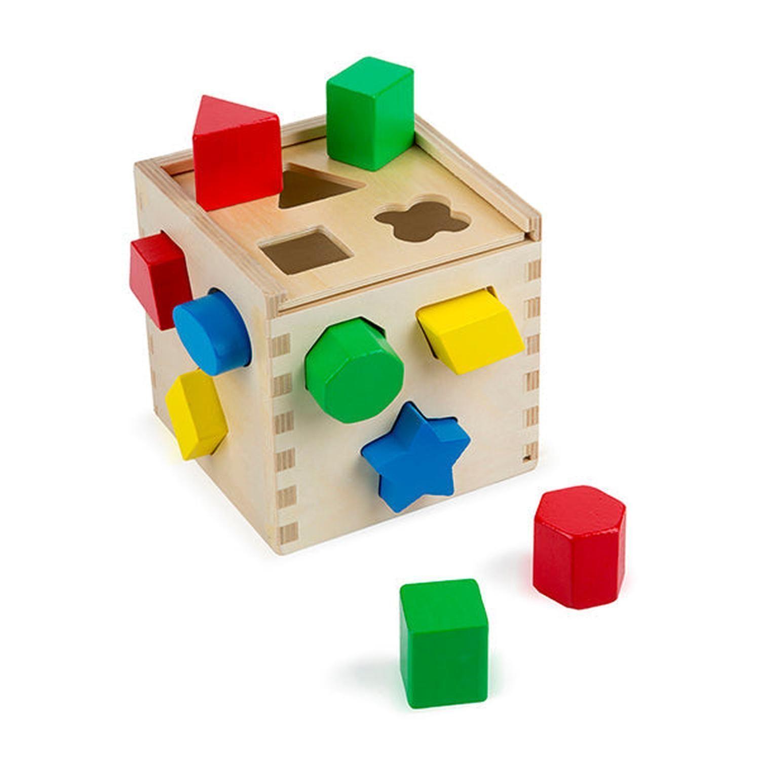 Cubo de encaje - figuras y colores-0