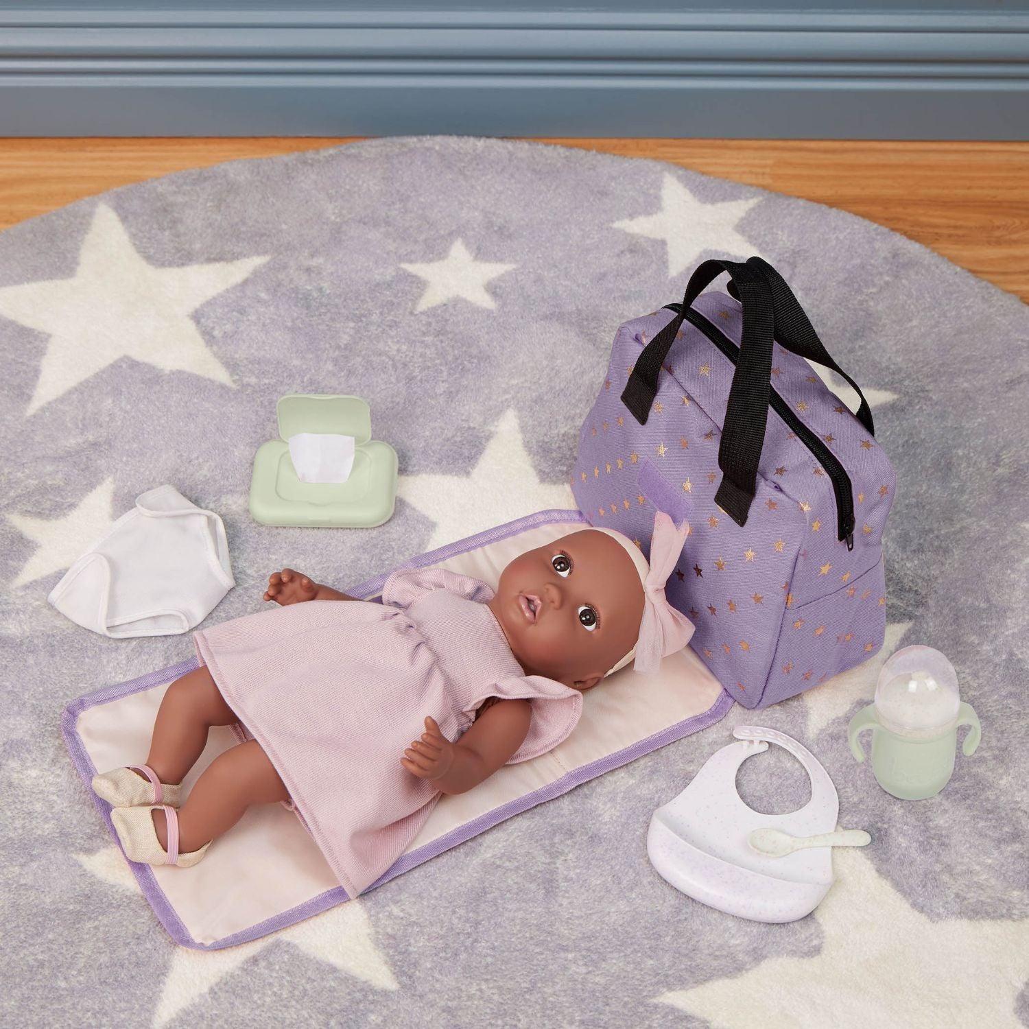 Bolso Pañalero Lullababy - Lila-4