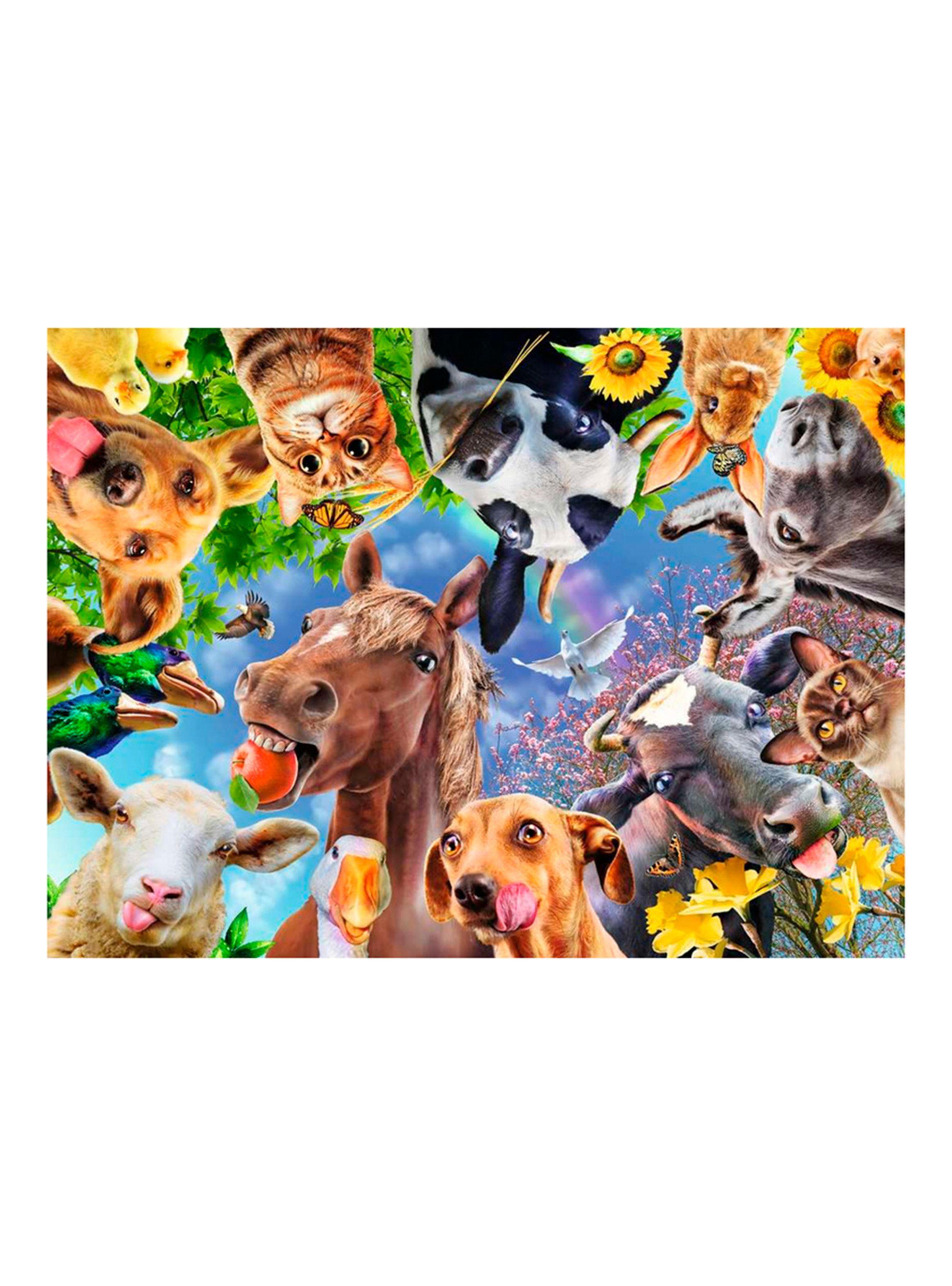 Puzzle XXL Amigos de la granja - 200 piezas-1