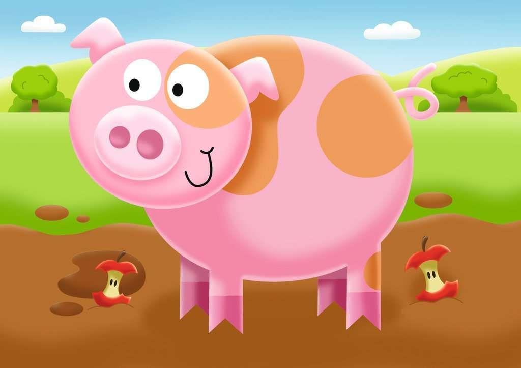 Mi primer puzzle - En la granja-4