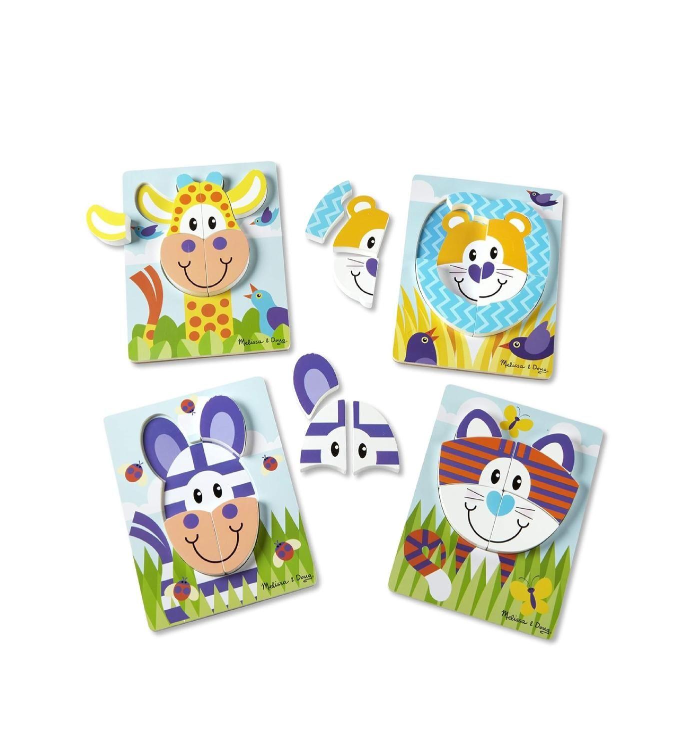 Pack 4 puzzles Safari-2