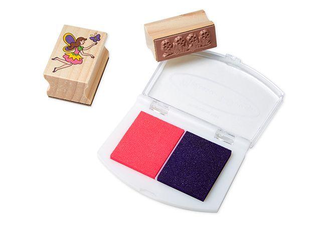 Stamp madera - Hadas-1