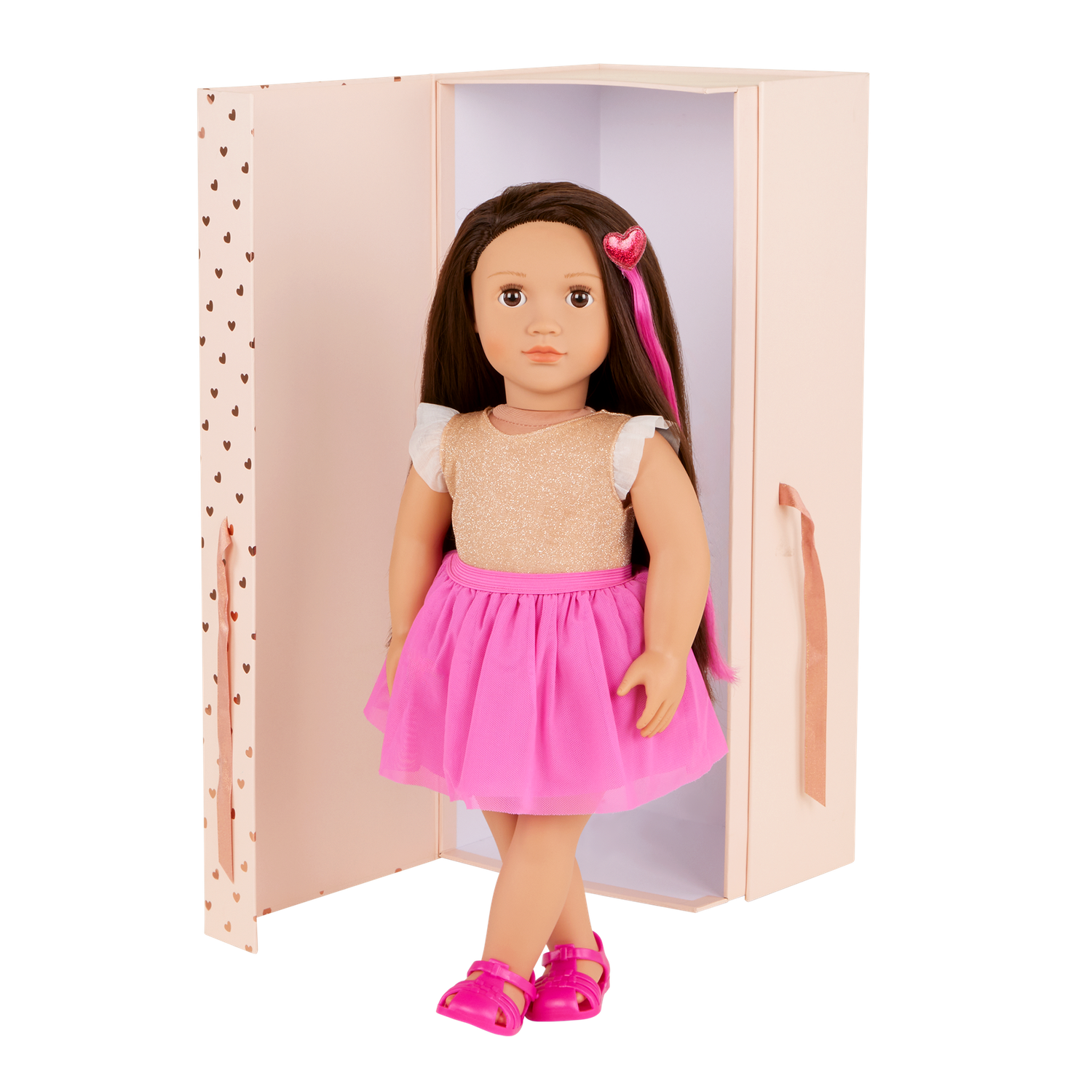 Muñeca Amora Deluxe con tenidas-7