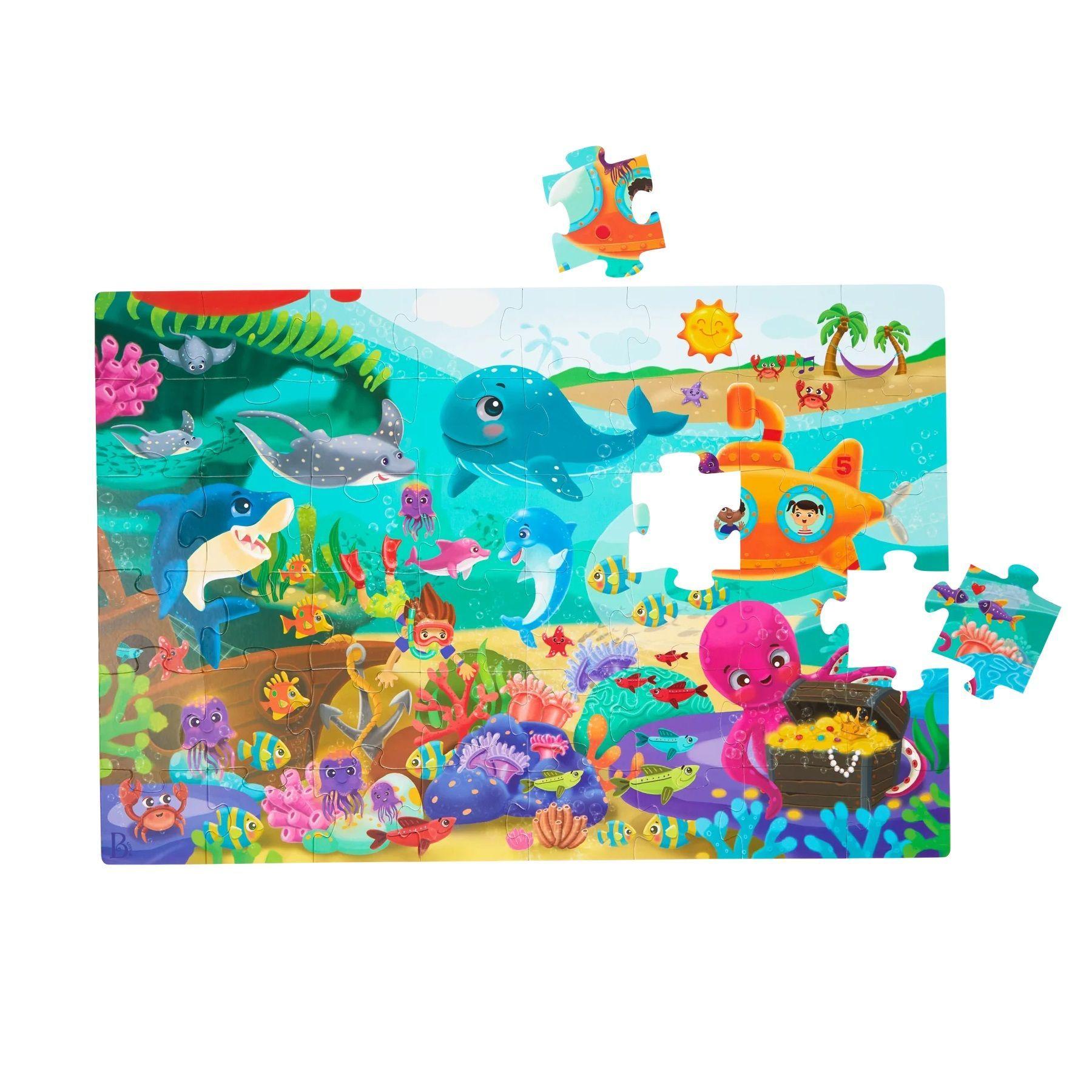 Puzzle de suelo - Bajo el Mar-2