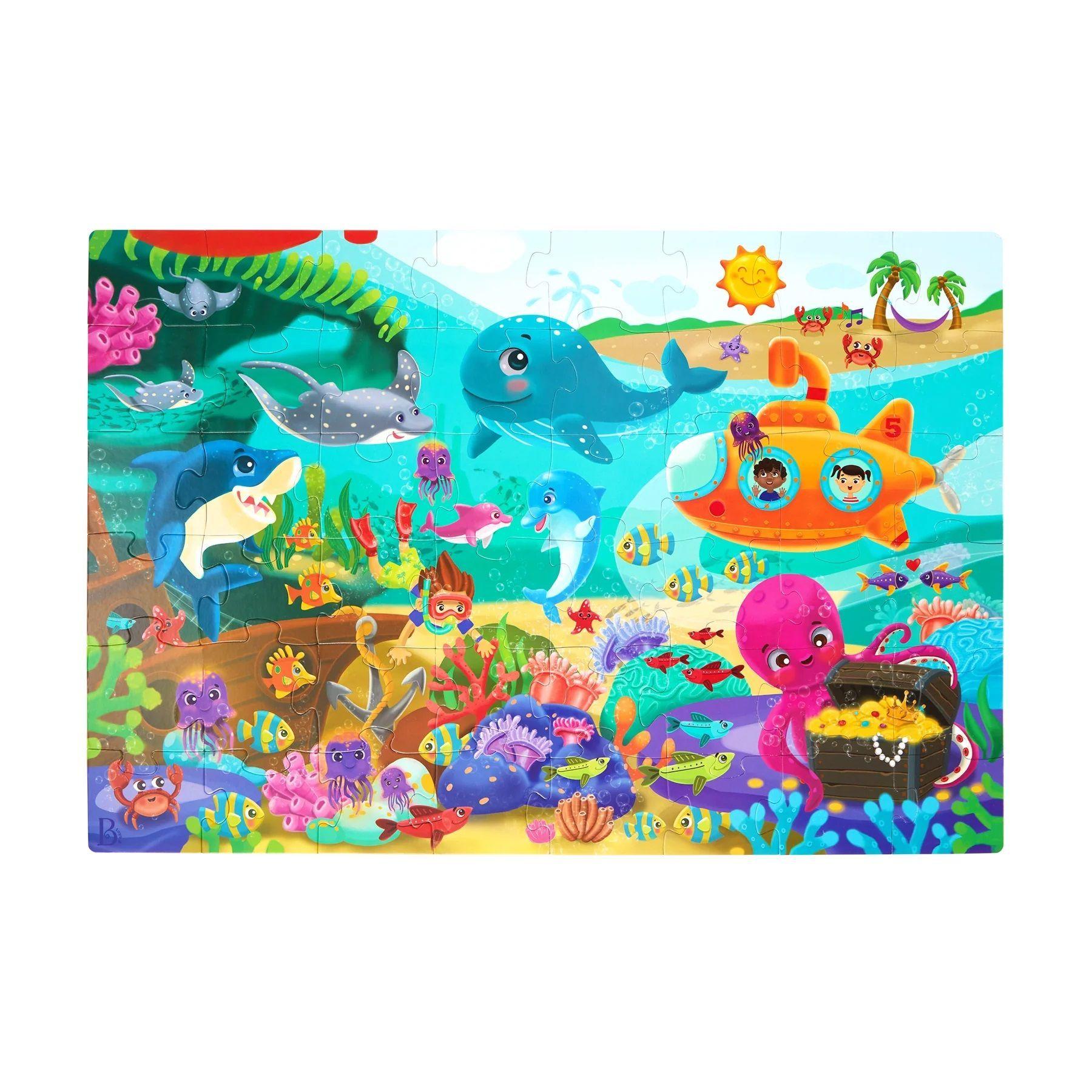 Puzzle de suelo - Bajo el Mar-3