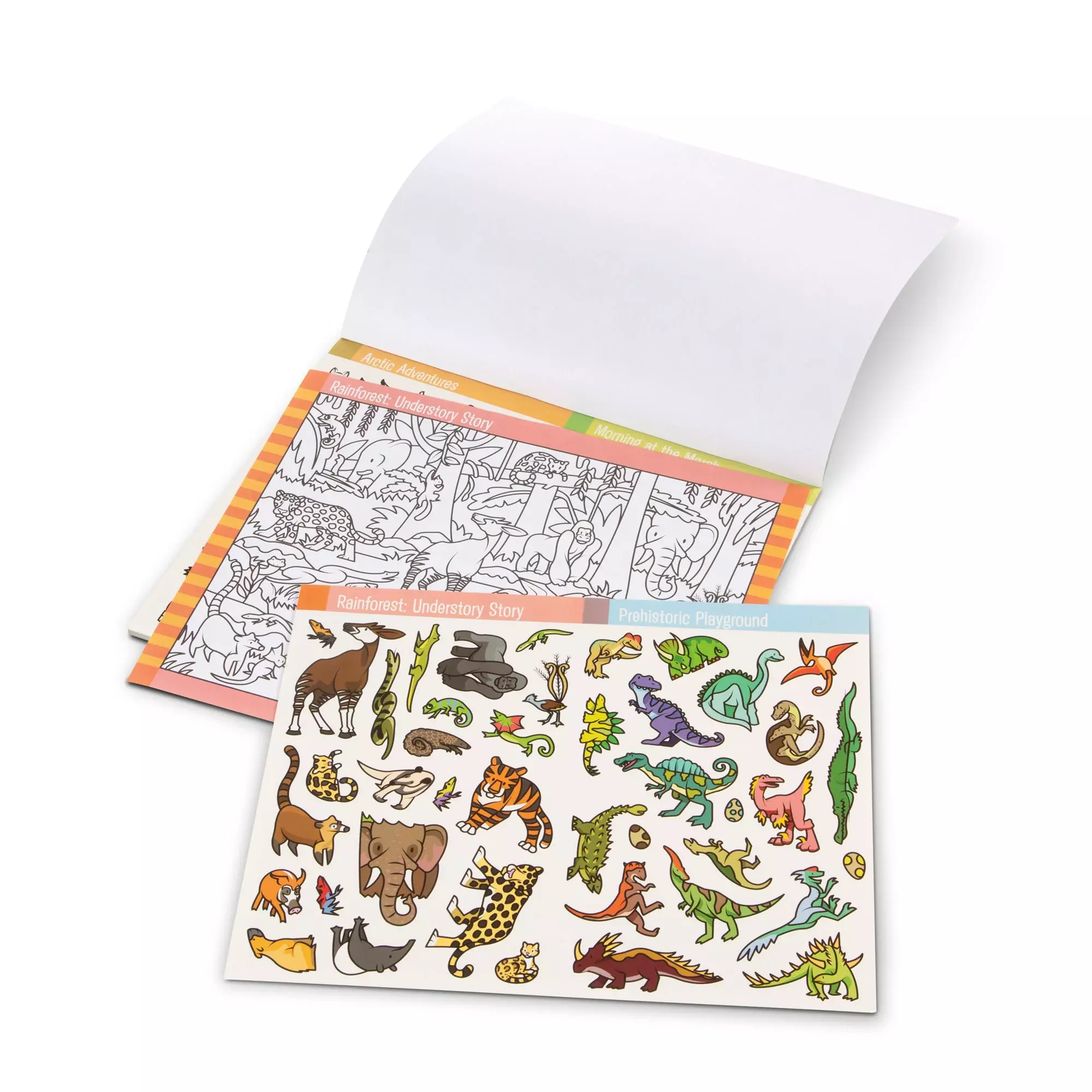 Pad stickers busca y encuentra - Animales-1