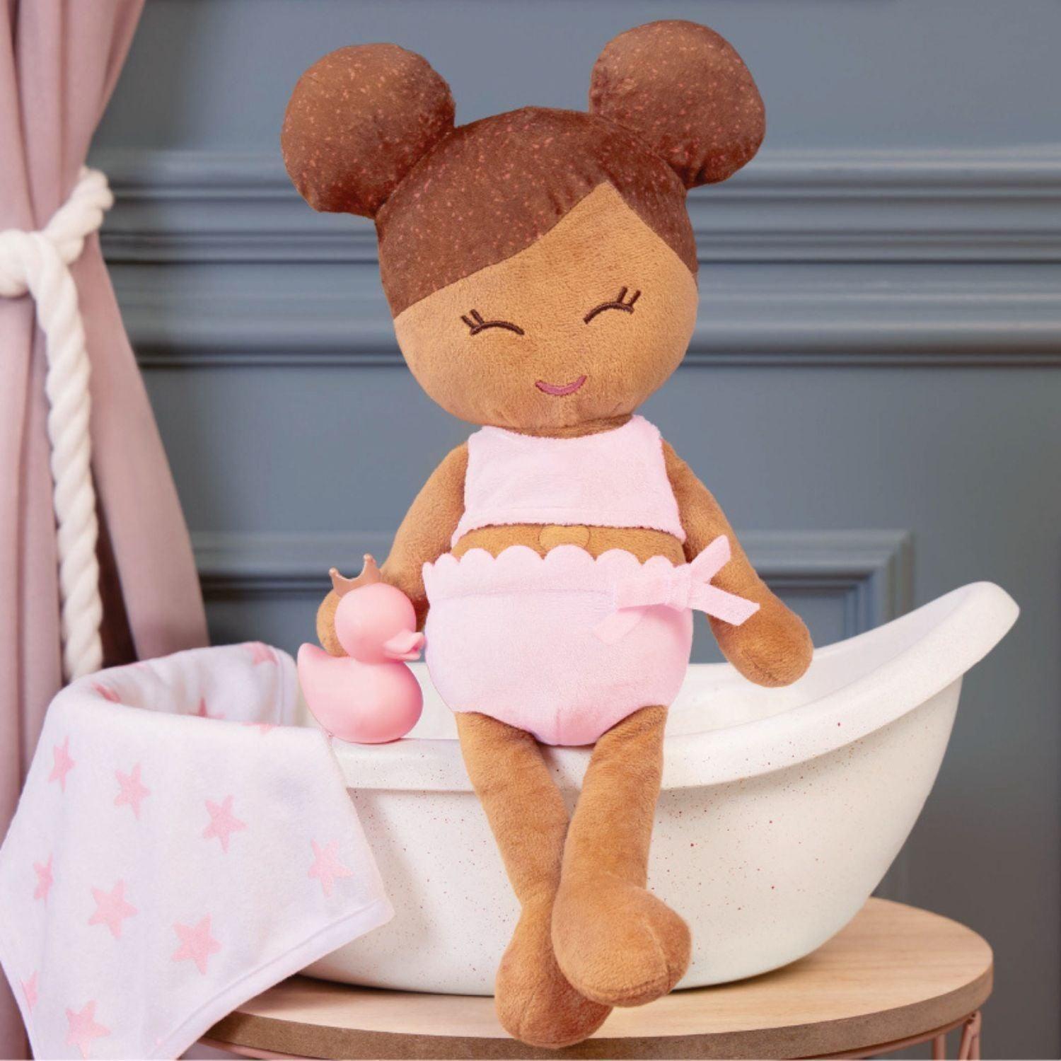 Muñeca De Baño - LullaBaby Morena-3