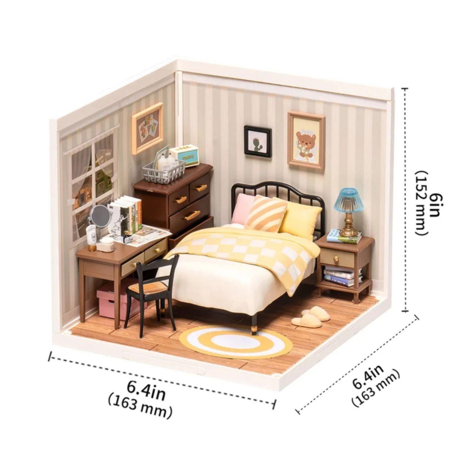 Kit Para Armar Dormitorio En Miniatura-2