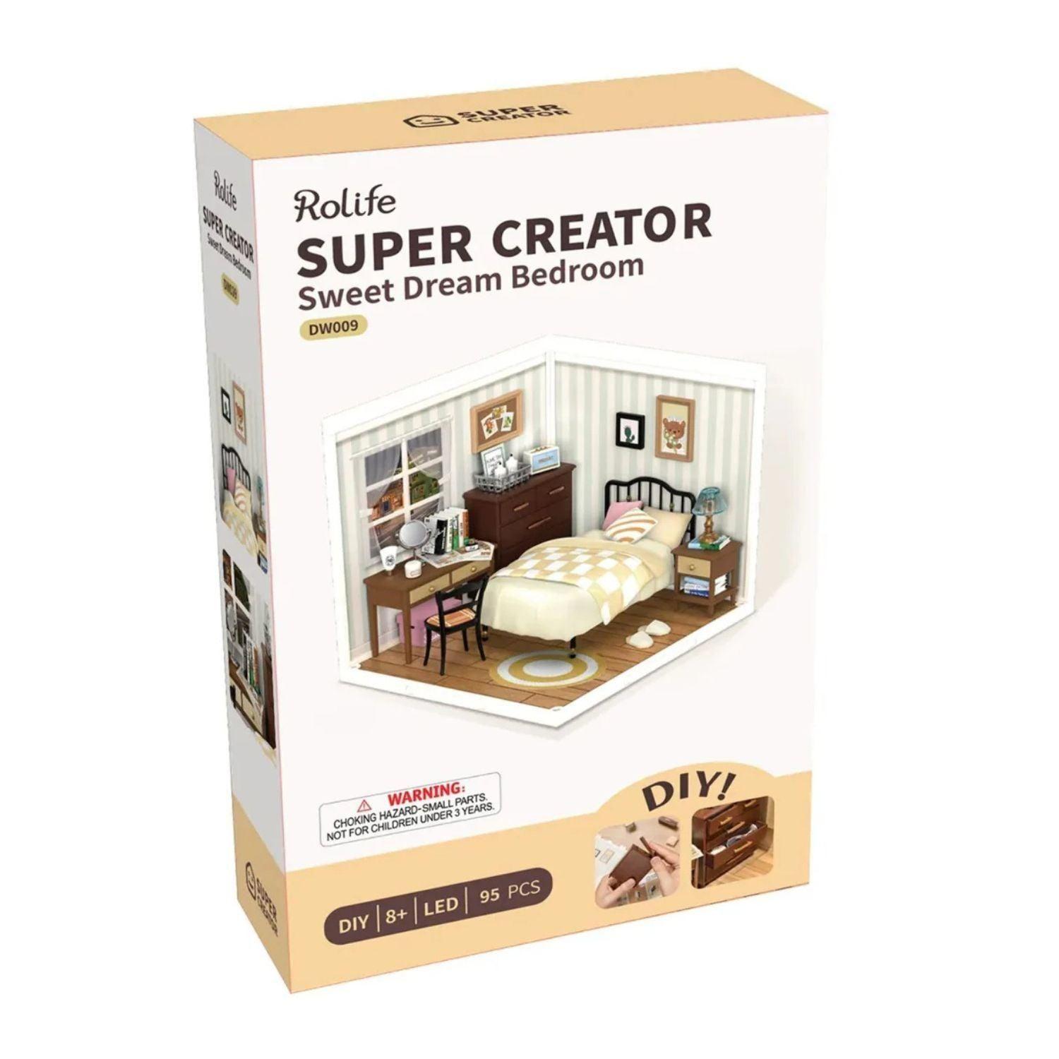 Kit Para Armar Dormitorio En Miniatura-1