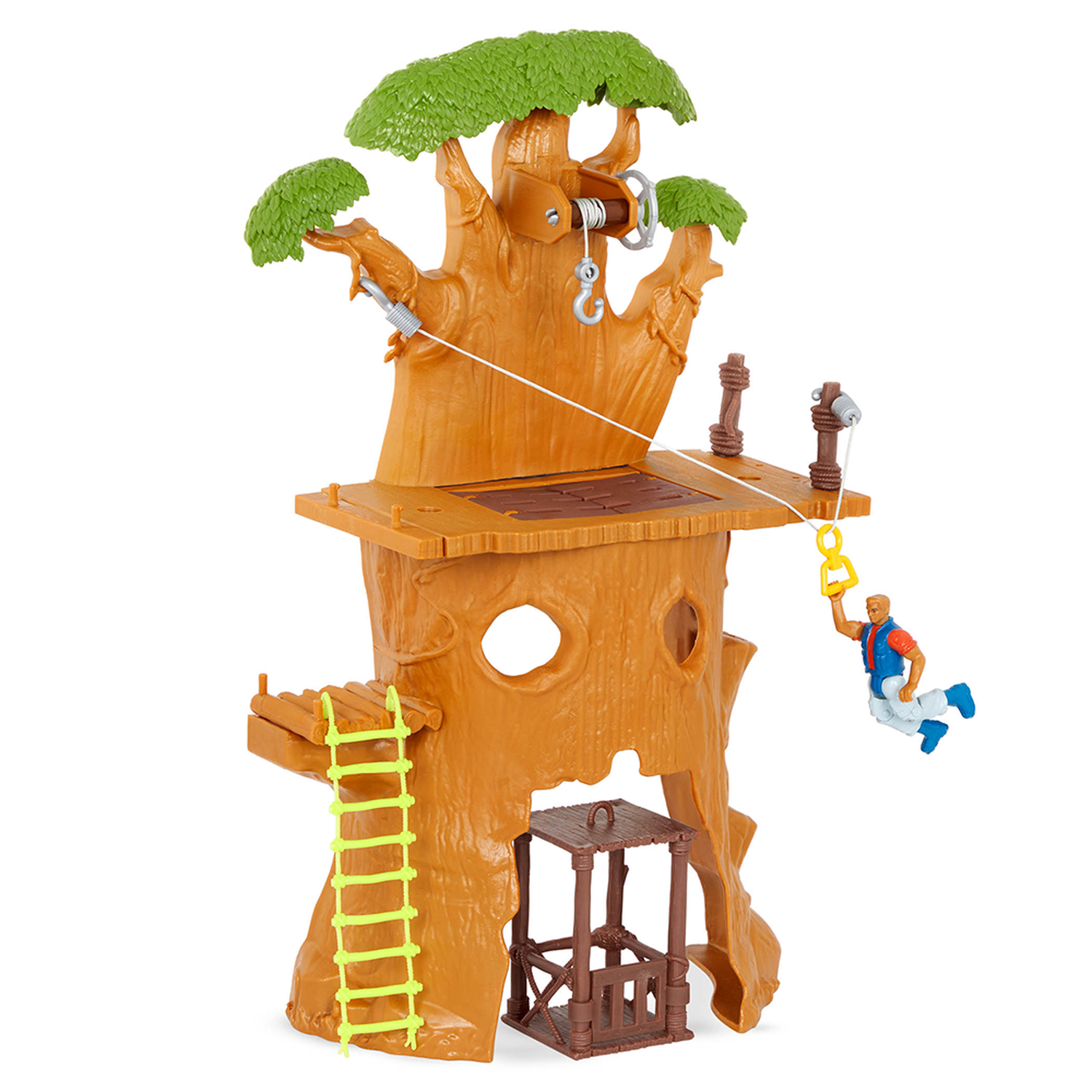 Gorila - Interactivo y set casa en el árbol-3